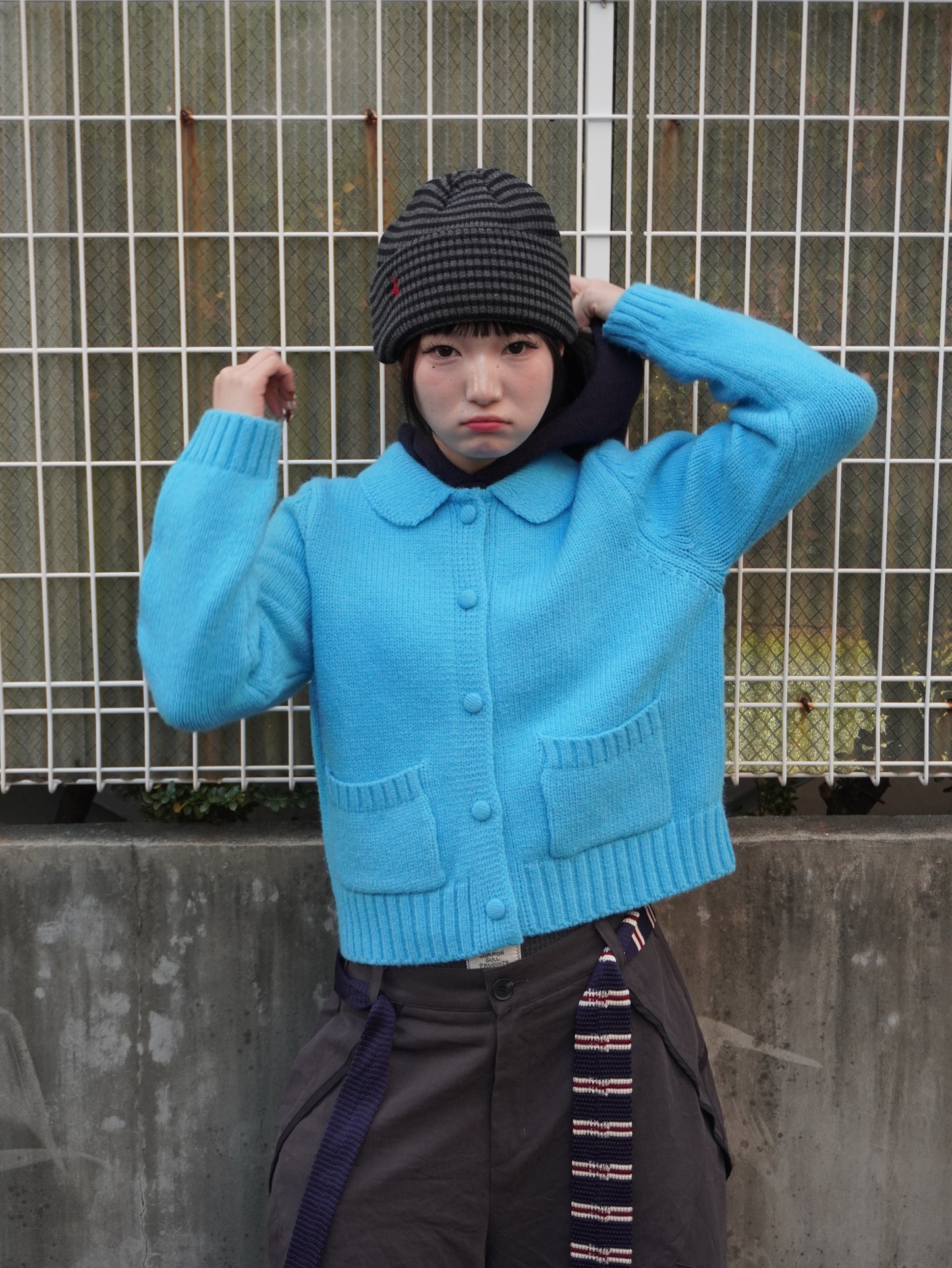 フロントポケットニットトップス DPB85366