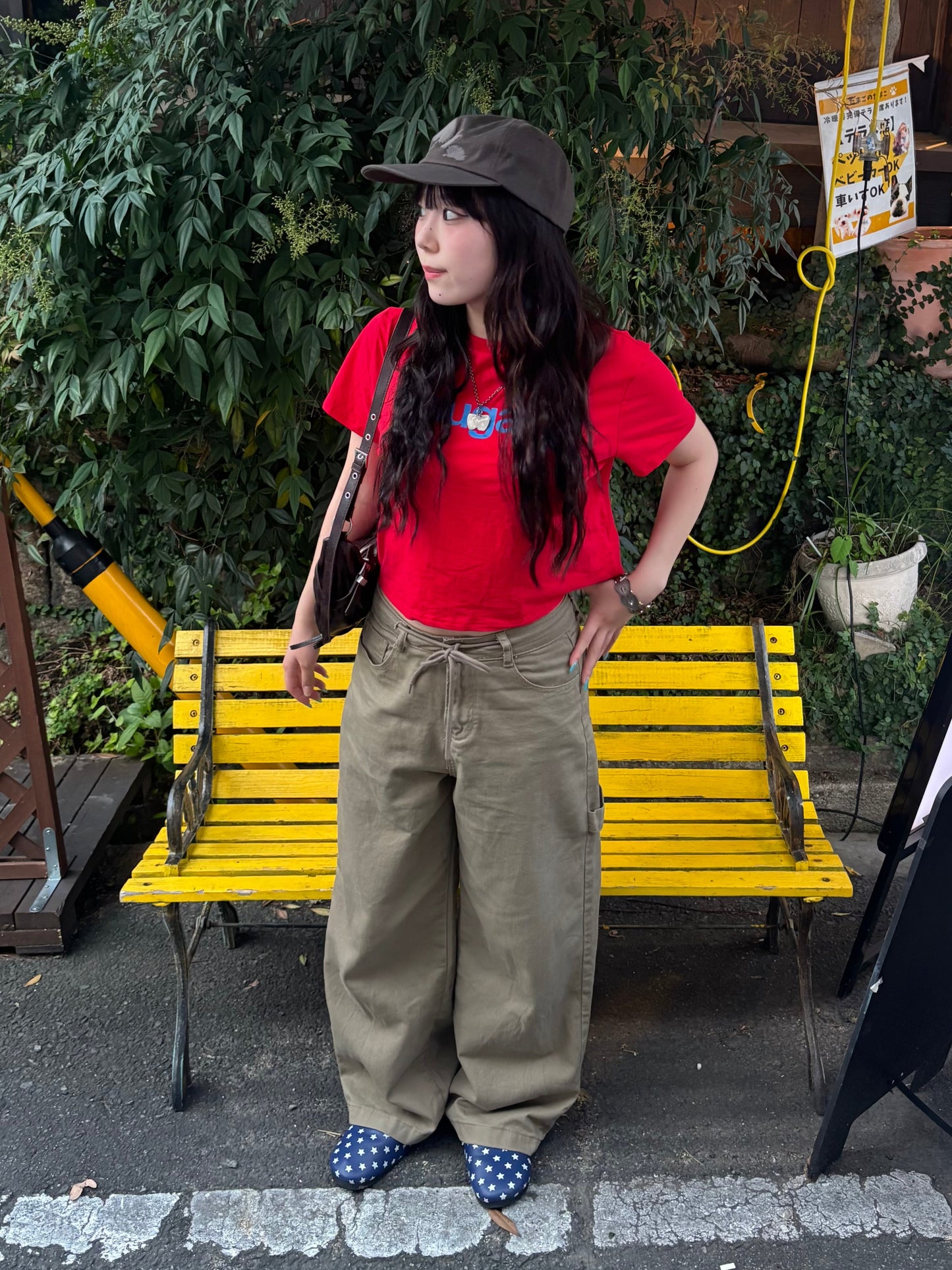 バッグロゴカーゴパンツ DPB89031