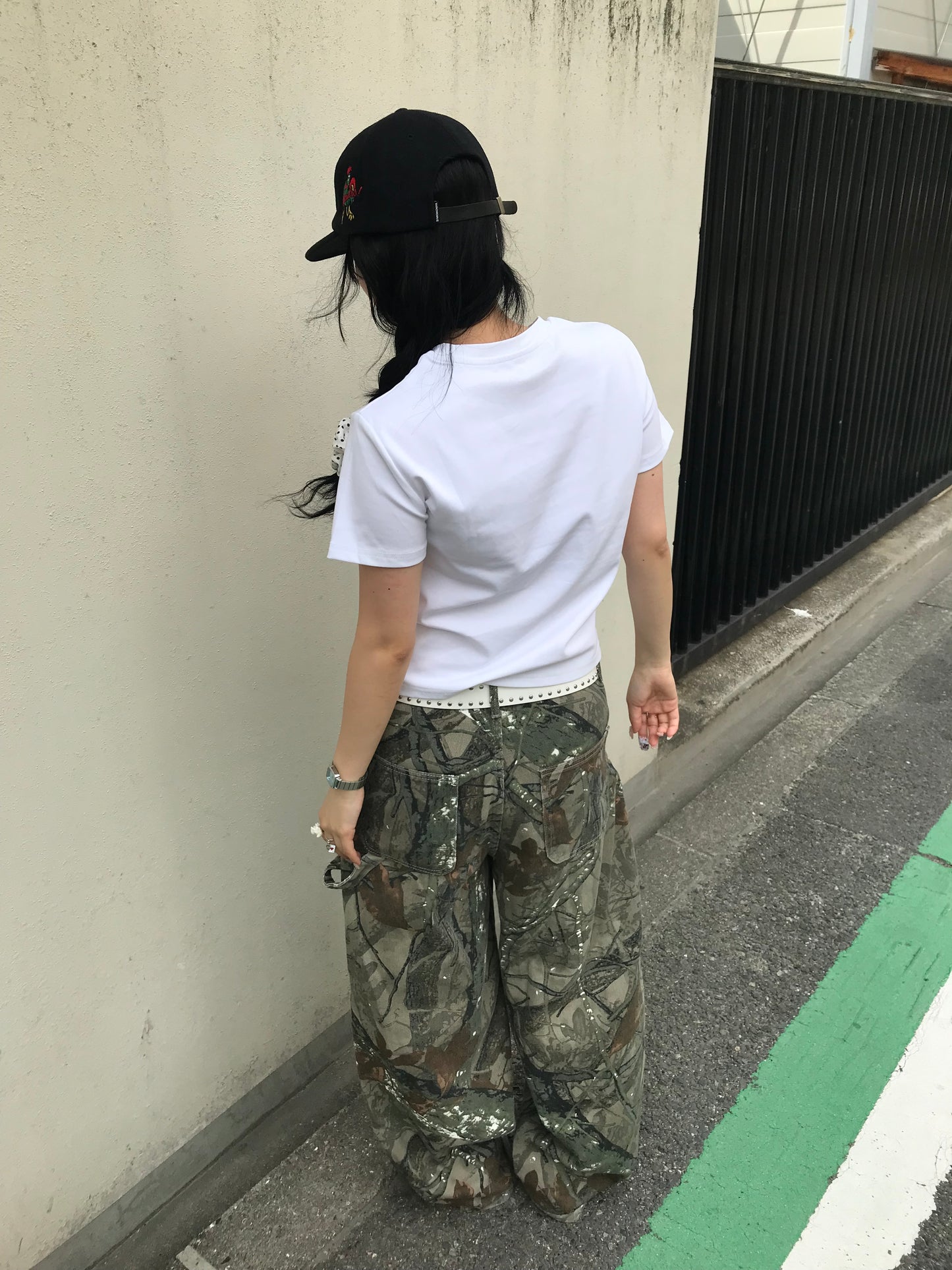 レッドロゴフィットTシャツ DPB89273