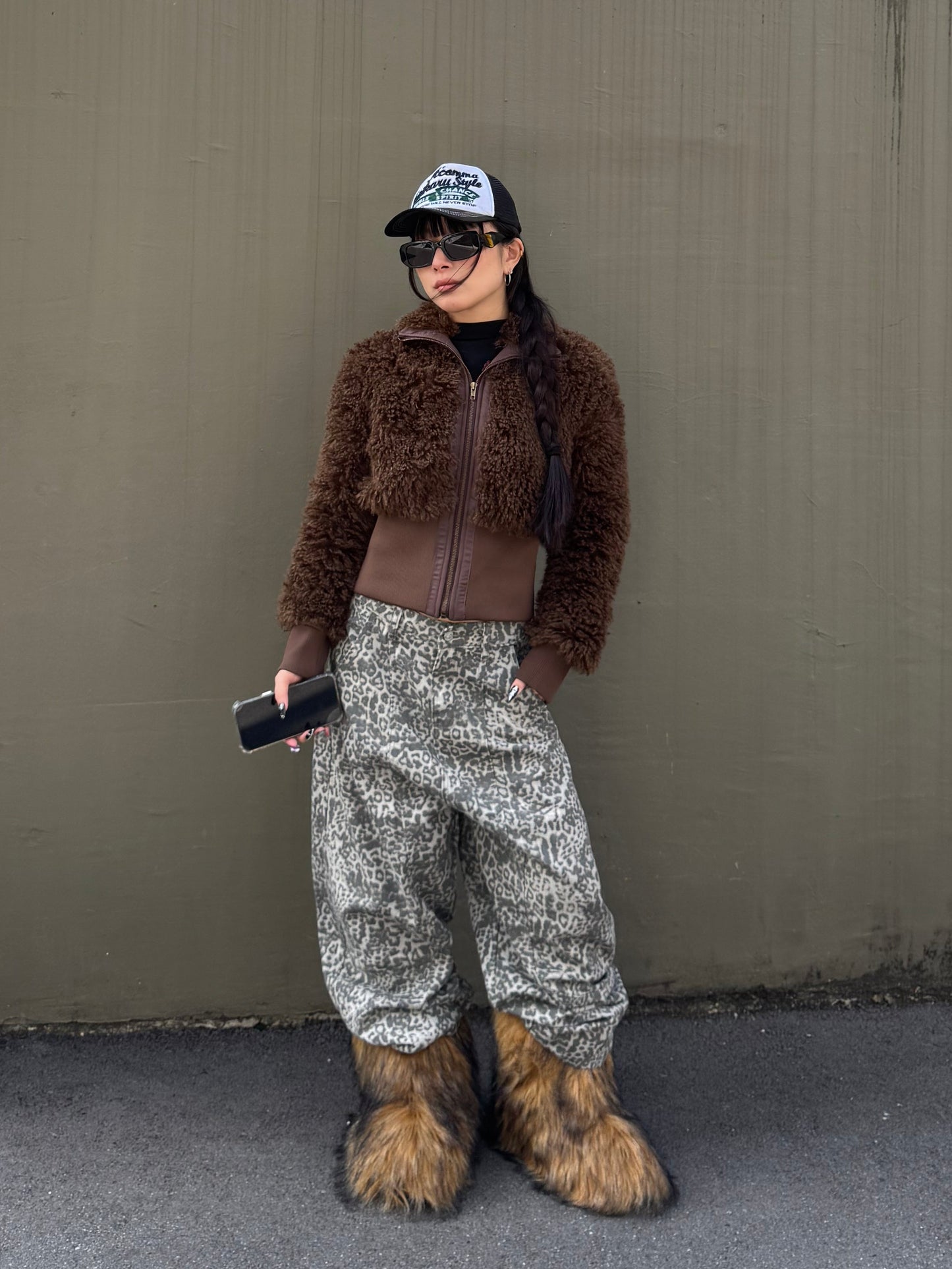 ウエストスリムファージャケット DPB86138