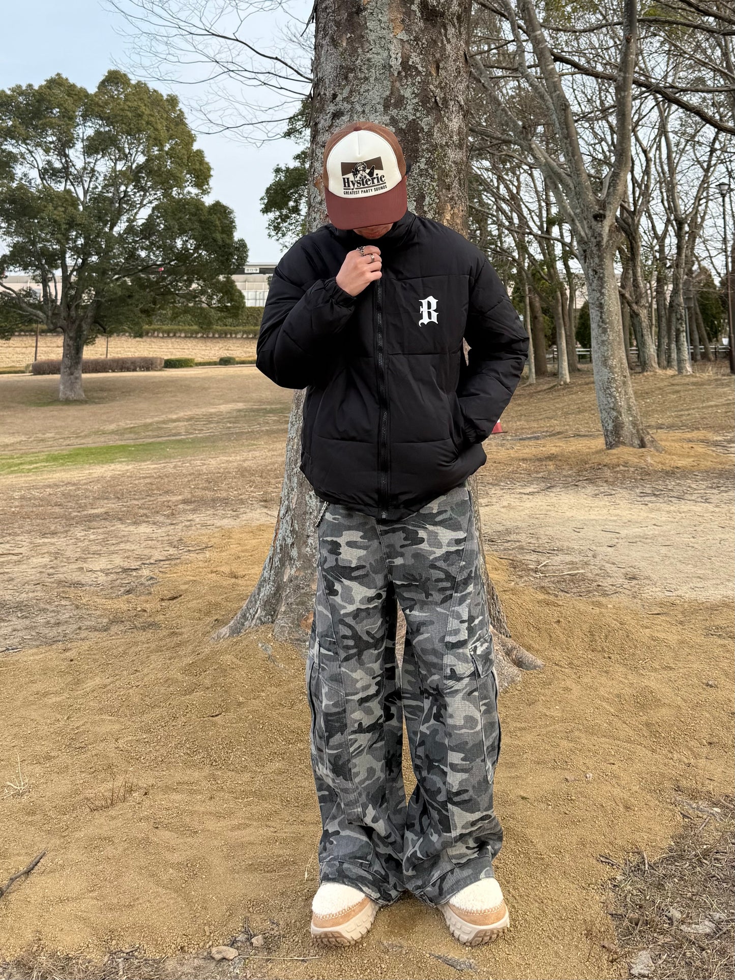 ユニセックスロゴダウン DPB73584