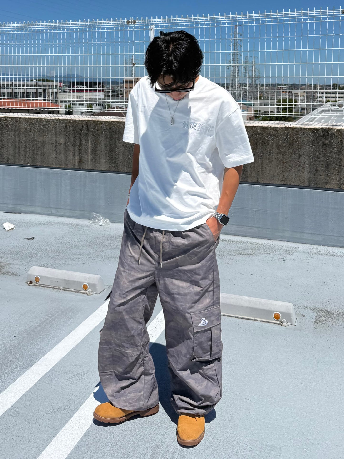 ナイロンカモフラパンツ DPB90247