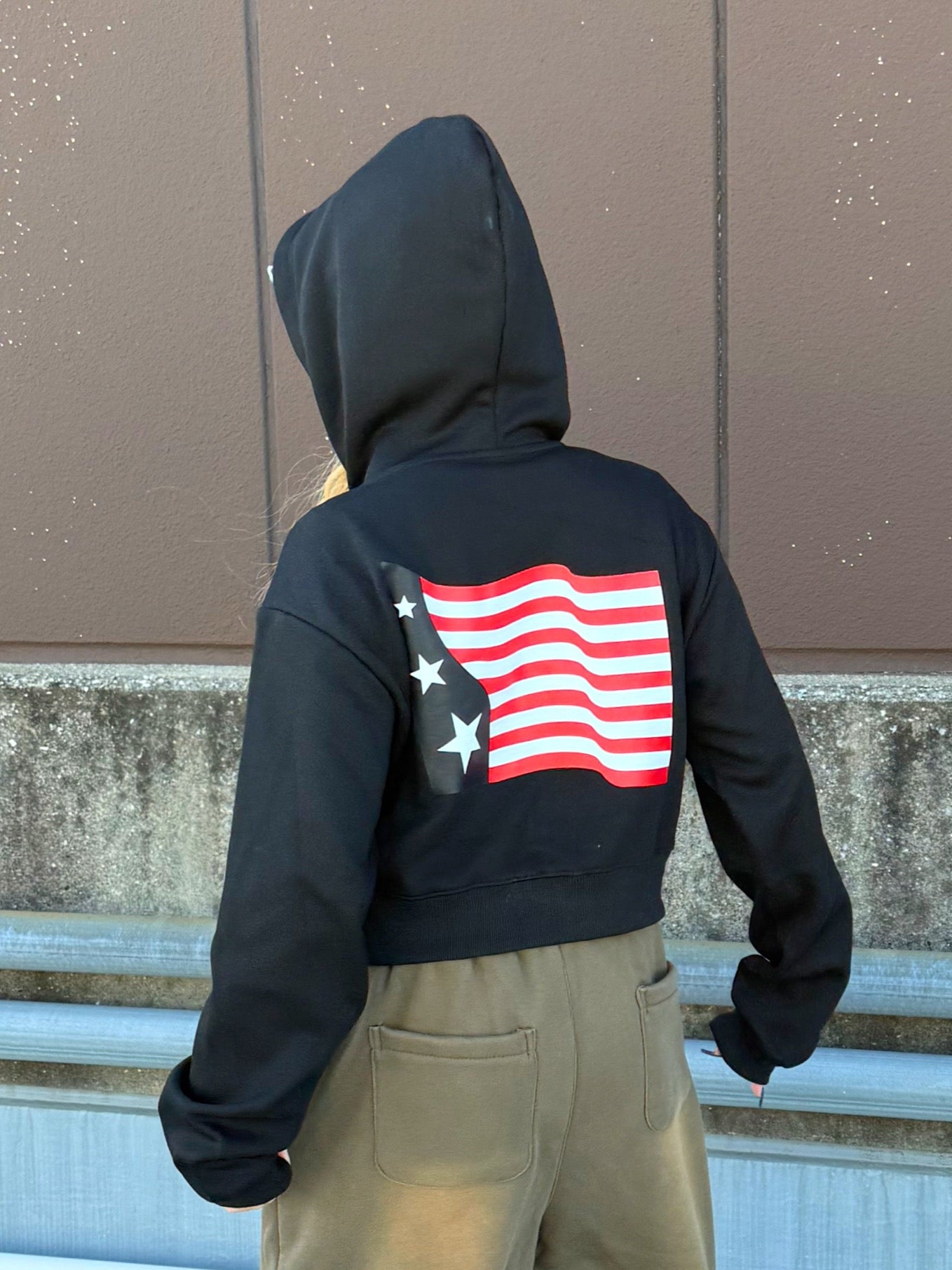 アメリカンプリントパーカー DPB73547