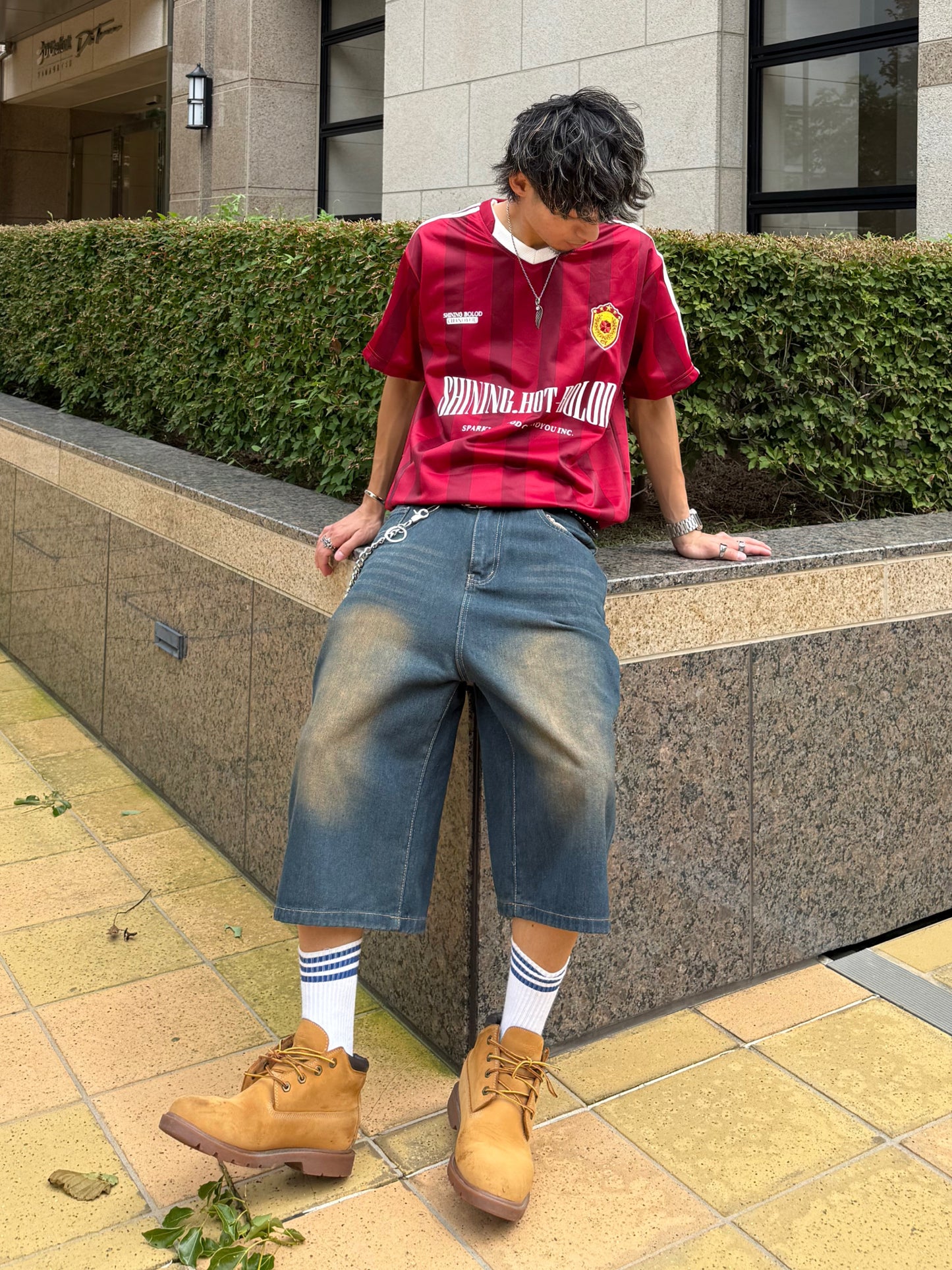 Kenshin_デニムハーフパンツ DPB73379