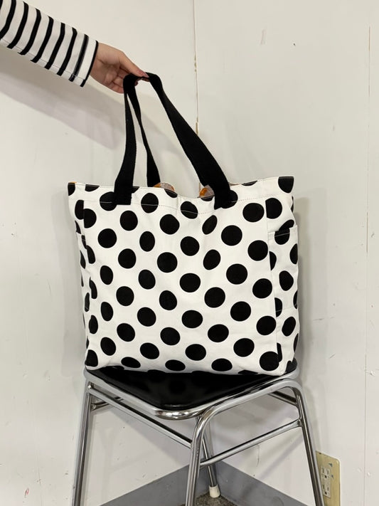 リバーシブルポルカドットビッグトート DPB98103