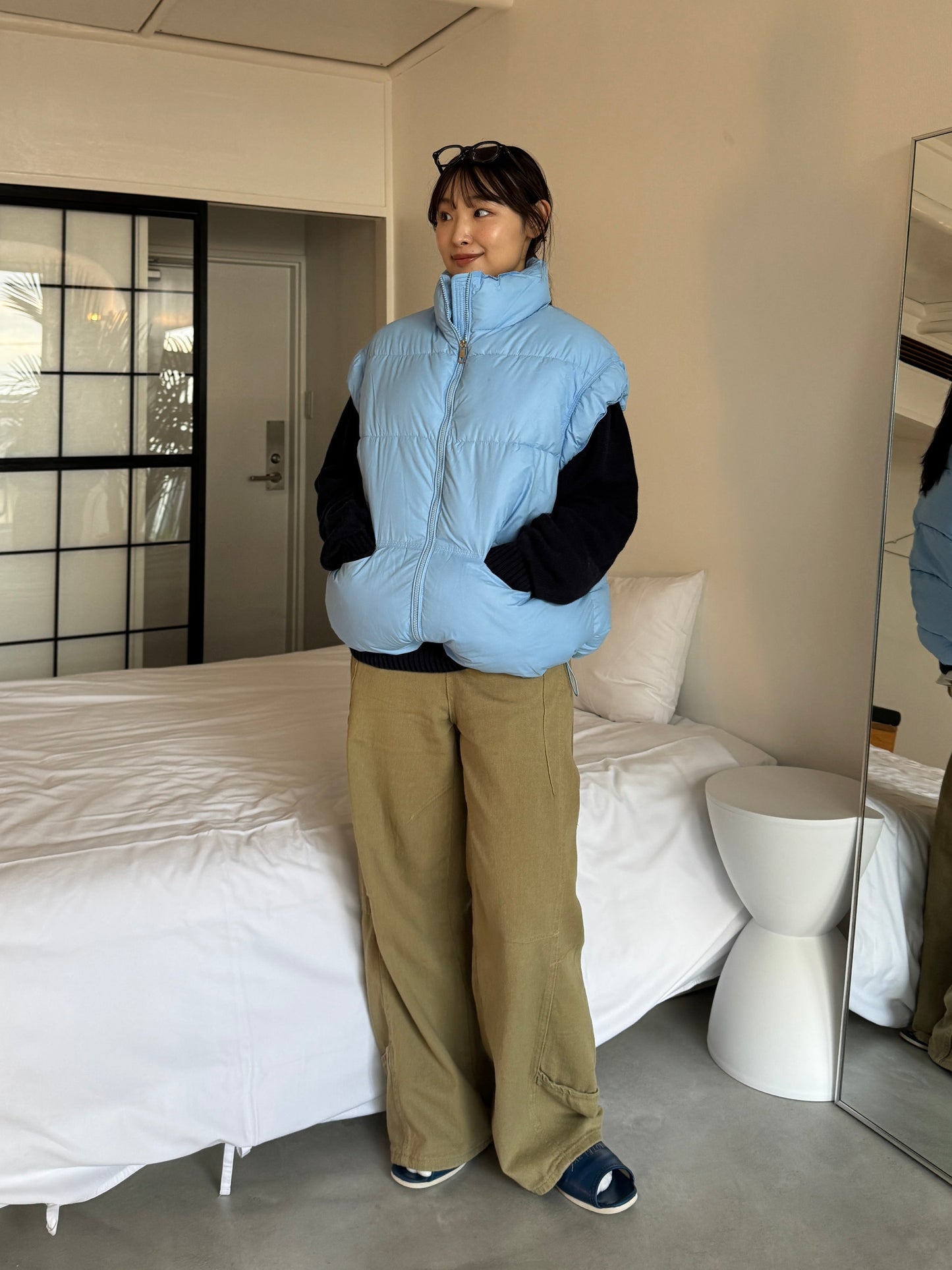 ボリューム中綿ベスト DPB78203