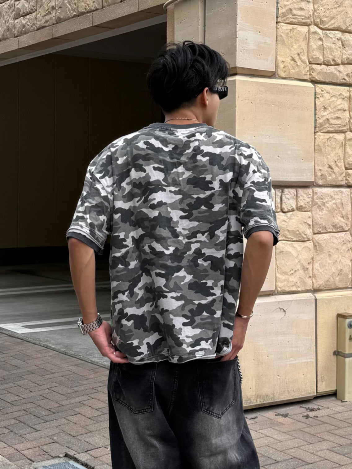カモフラヴィンテージオーバーTシャツ DPB90230