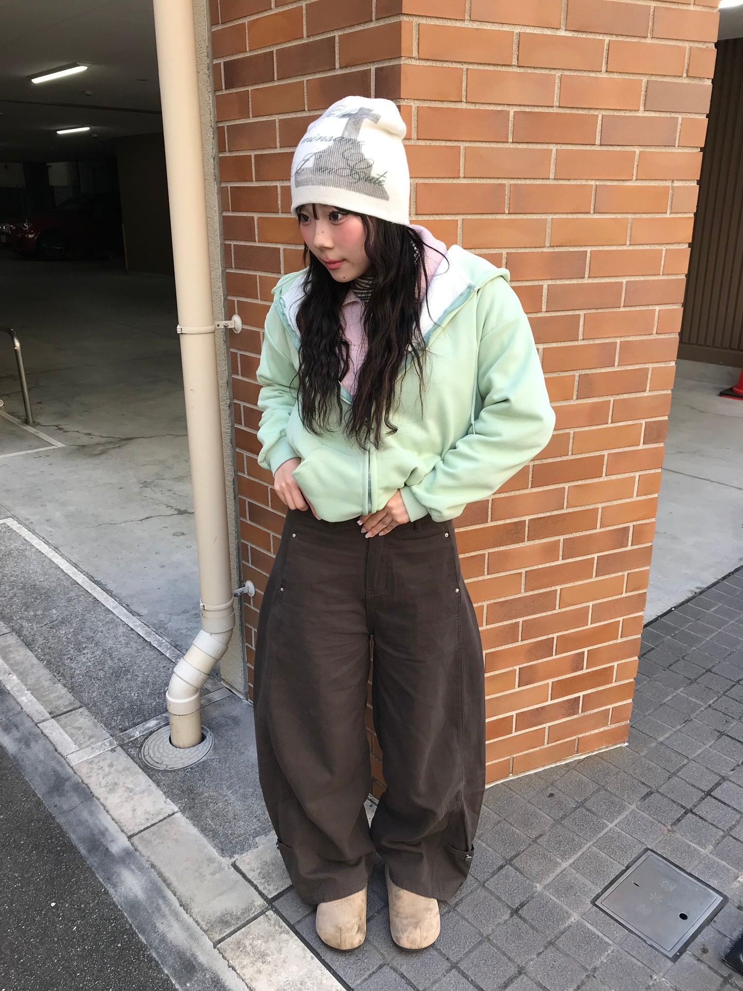 ワイドバギーパンツ DPB89201