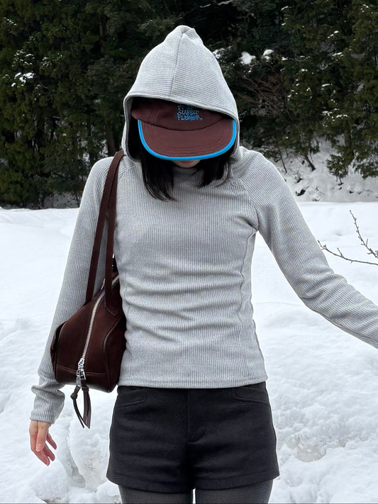 ネックポイントリブニット DPB99041