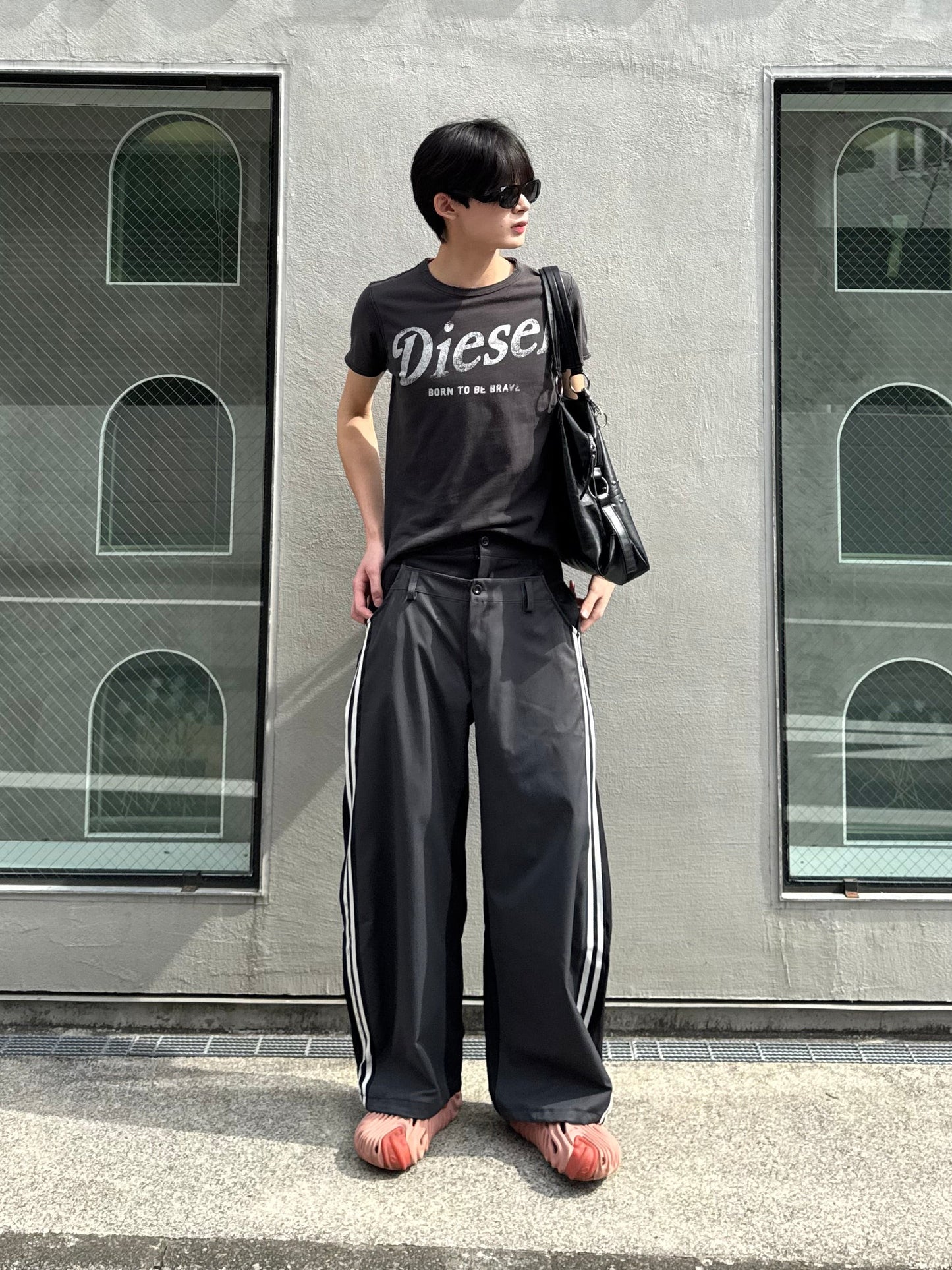 サイドラインウエストレイヤードパンツ DPC05005