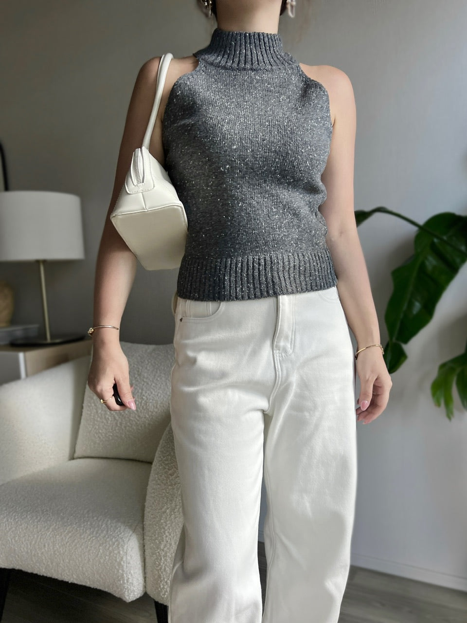 ホルターネックニット DPB56373