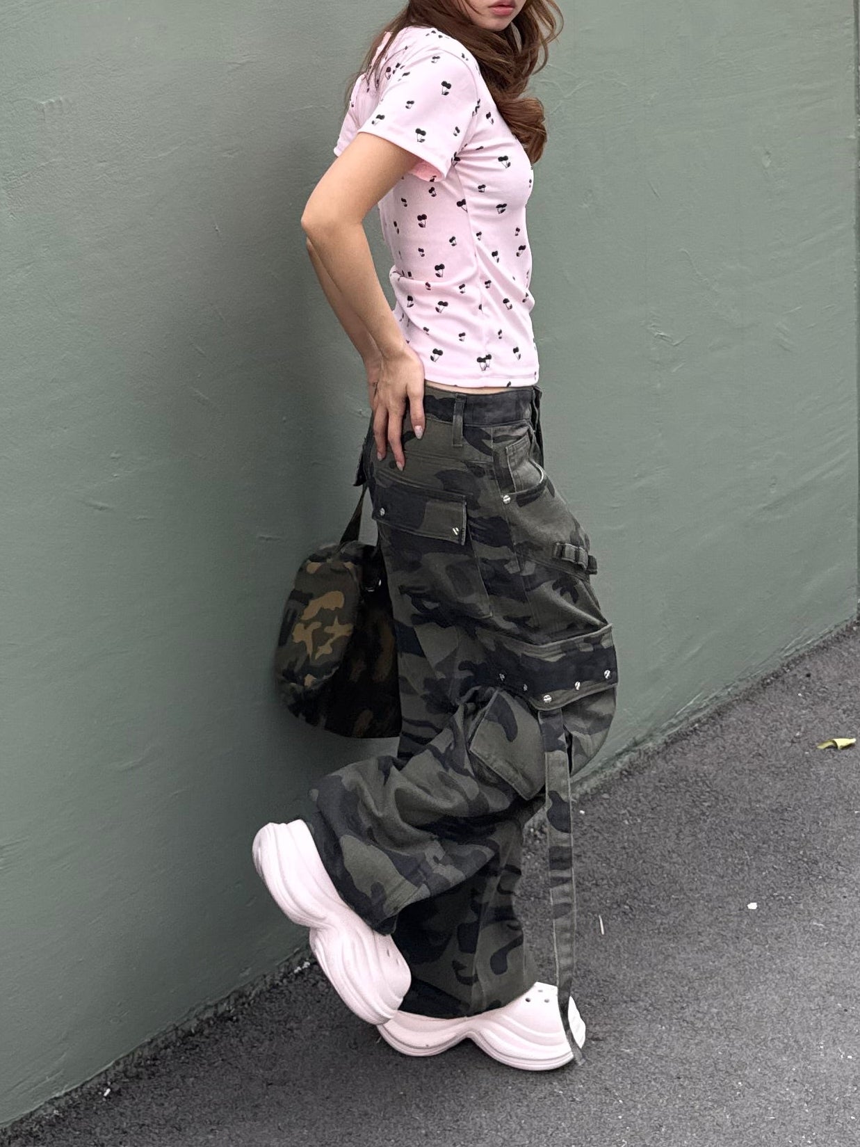 カモフラカーゴパンツ DPB86284