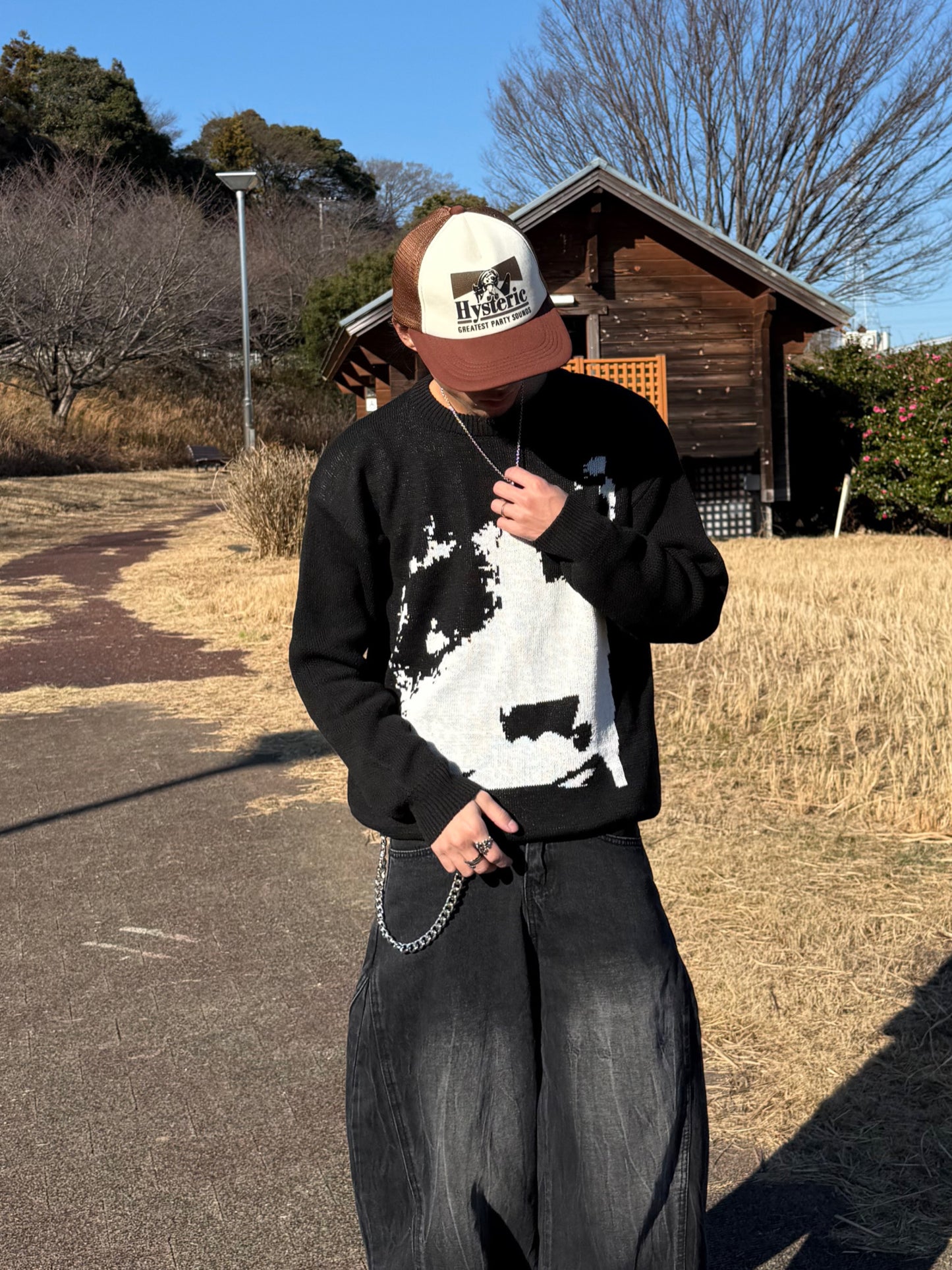 フェイスデザインニット DPB90113