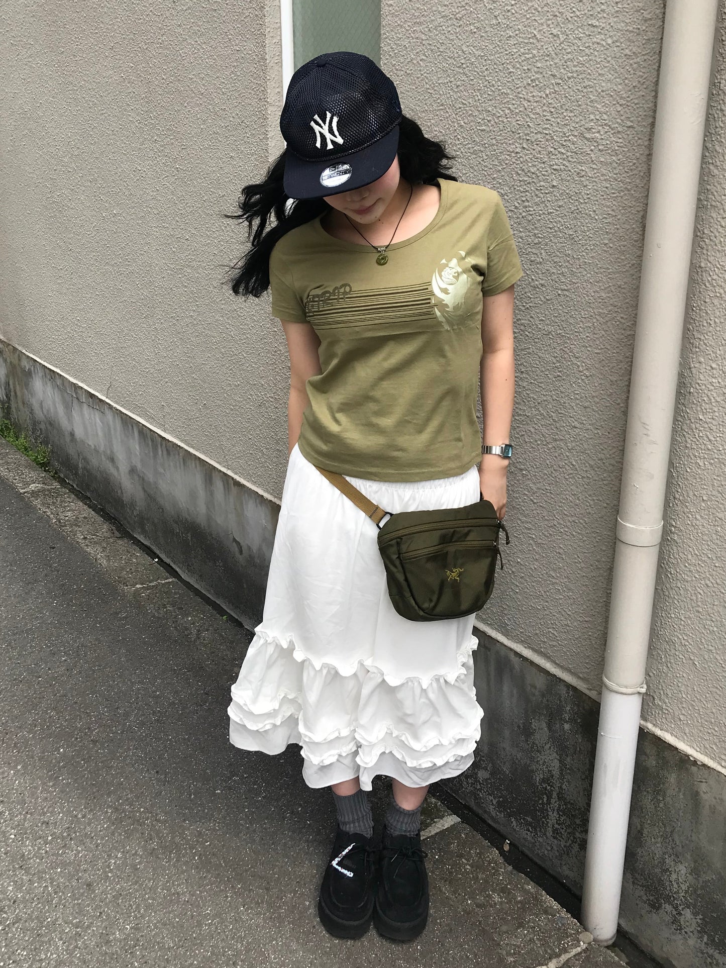 ビンテージデザインフィットTシャツ DPB89257