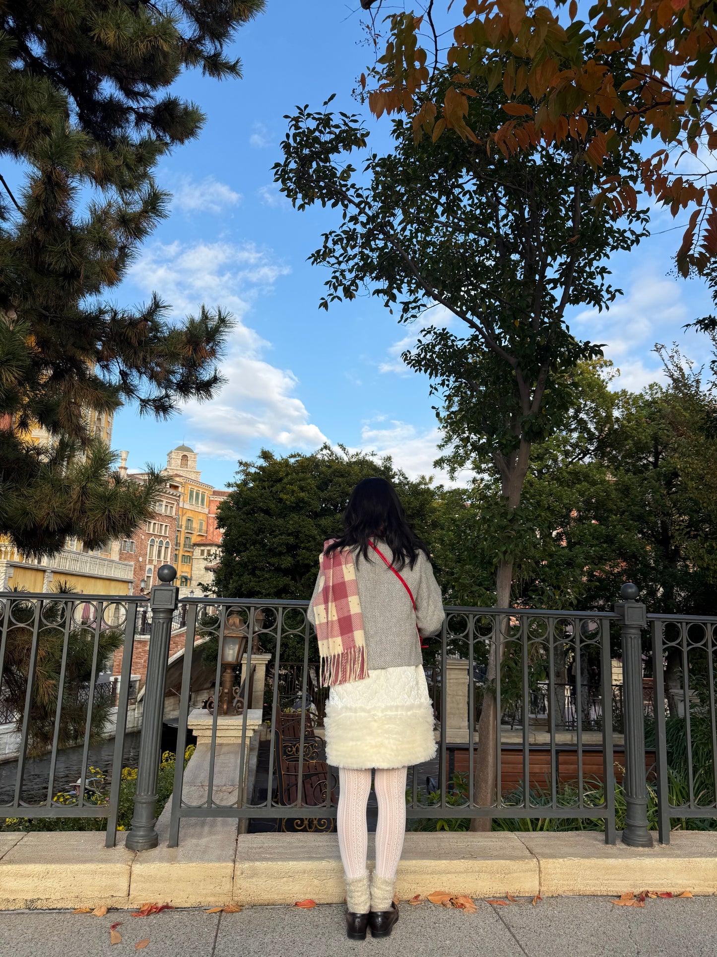 ノーカラーツイードジャケット DPA43718