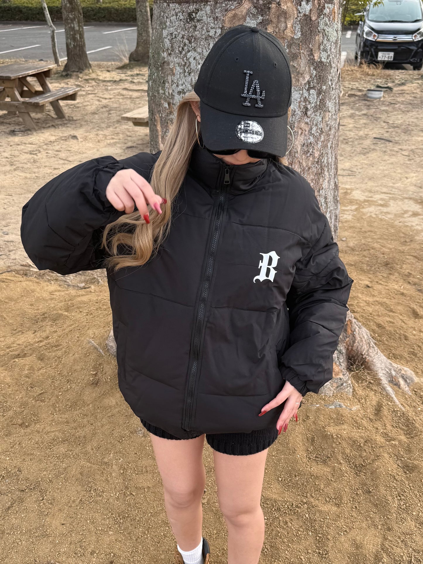 ユニセックスロゴダウン DPB73584