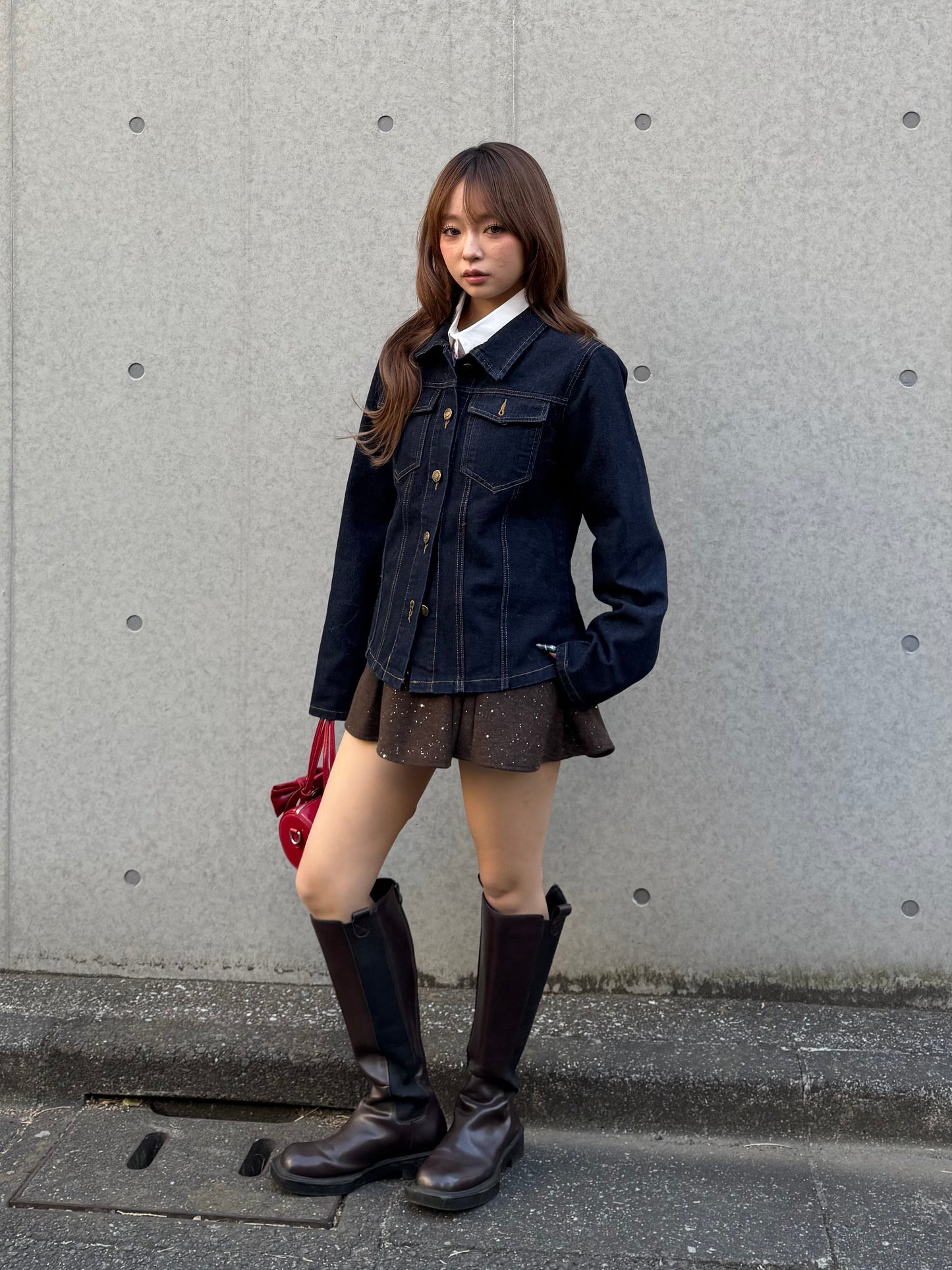 ラメミニスカート DPB86209