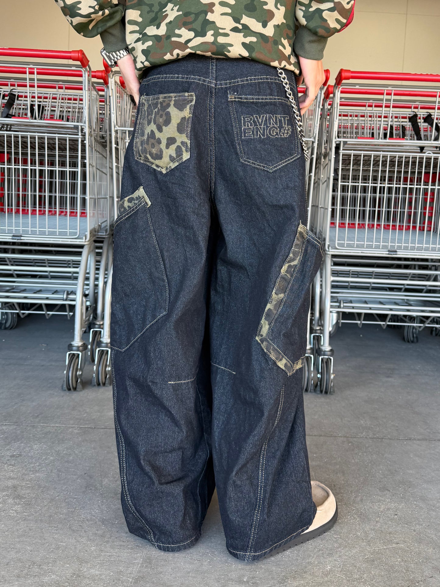 レオパードサイドポケットバルーンパンツ DPB90071