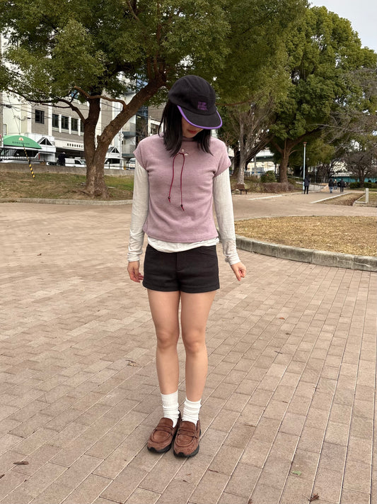 クラシックリボンノースリーブニット DPB99042