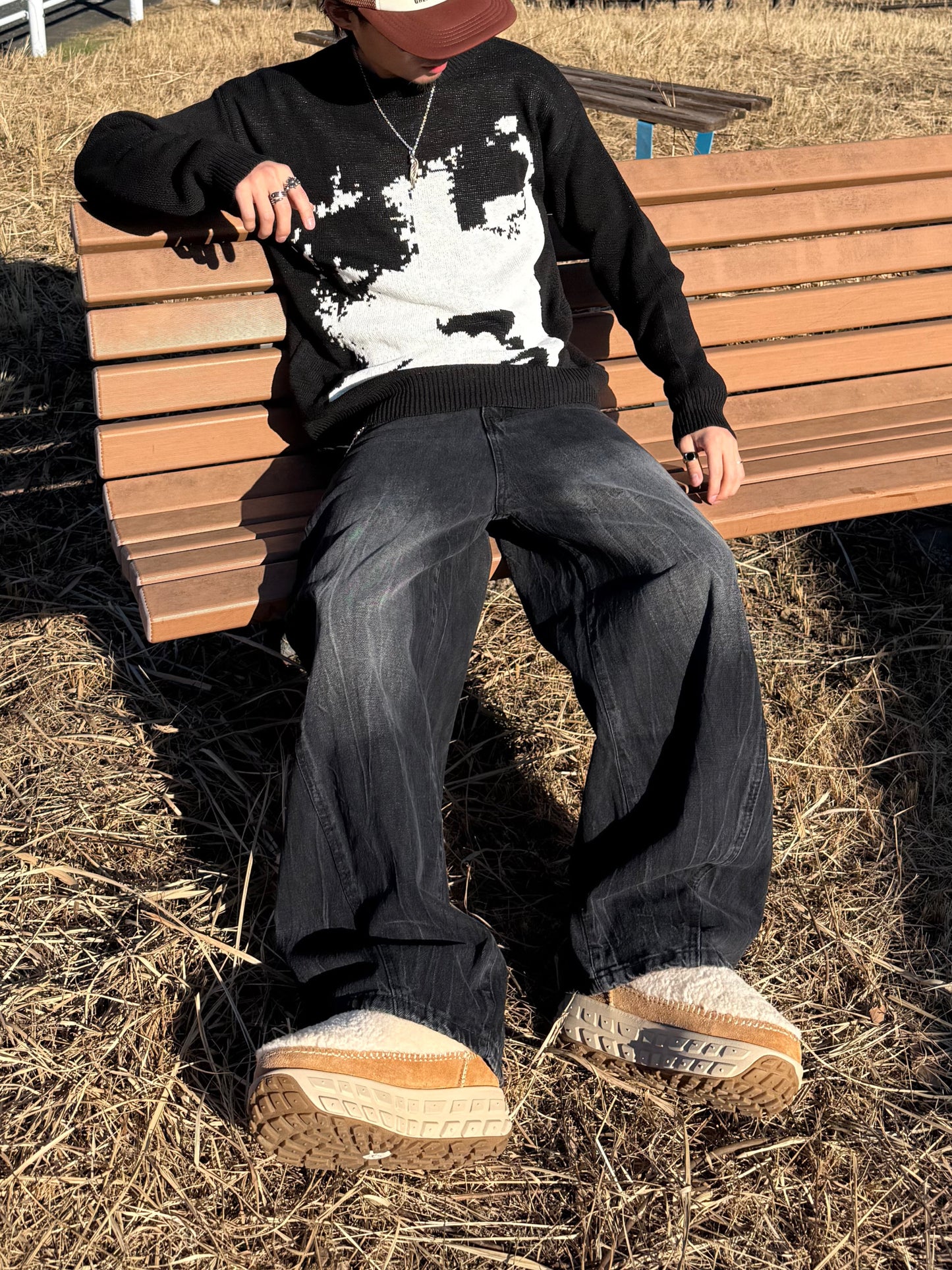 ウォッシュデニムパンツ DPB90141