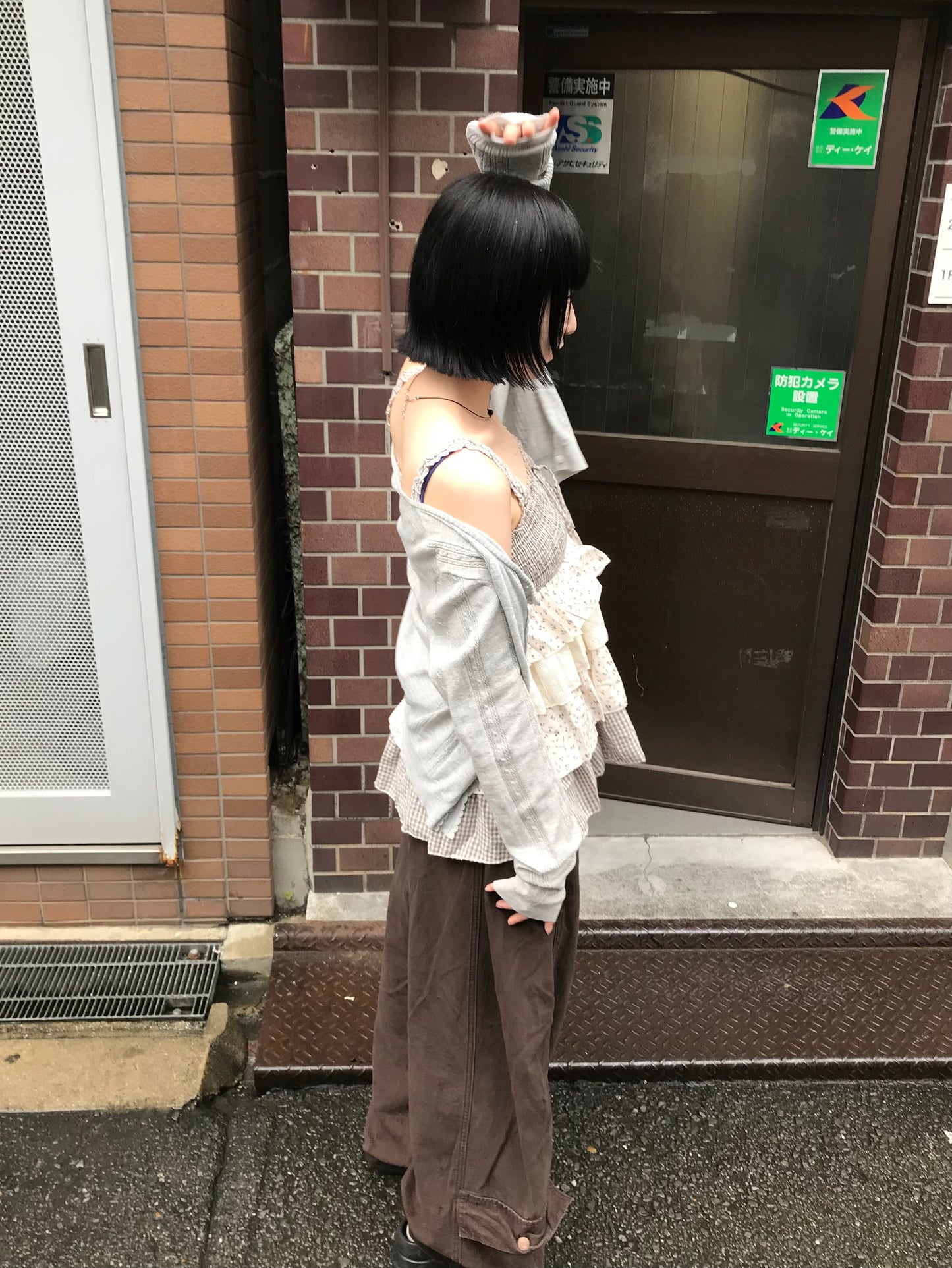 【即納】レースドッキングチュニックDPB85558S