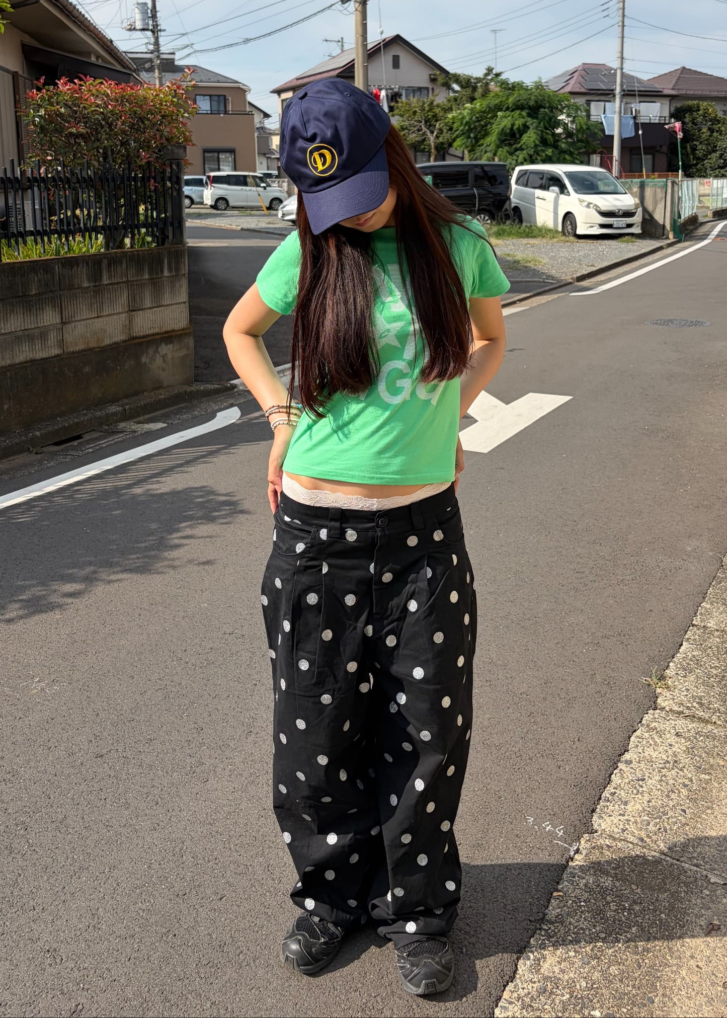 ドットバギーパンツ DPB92142