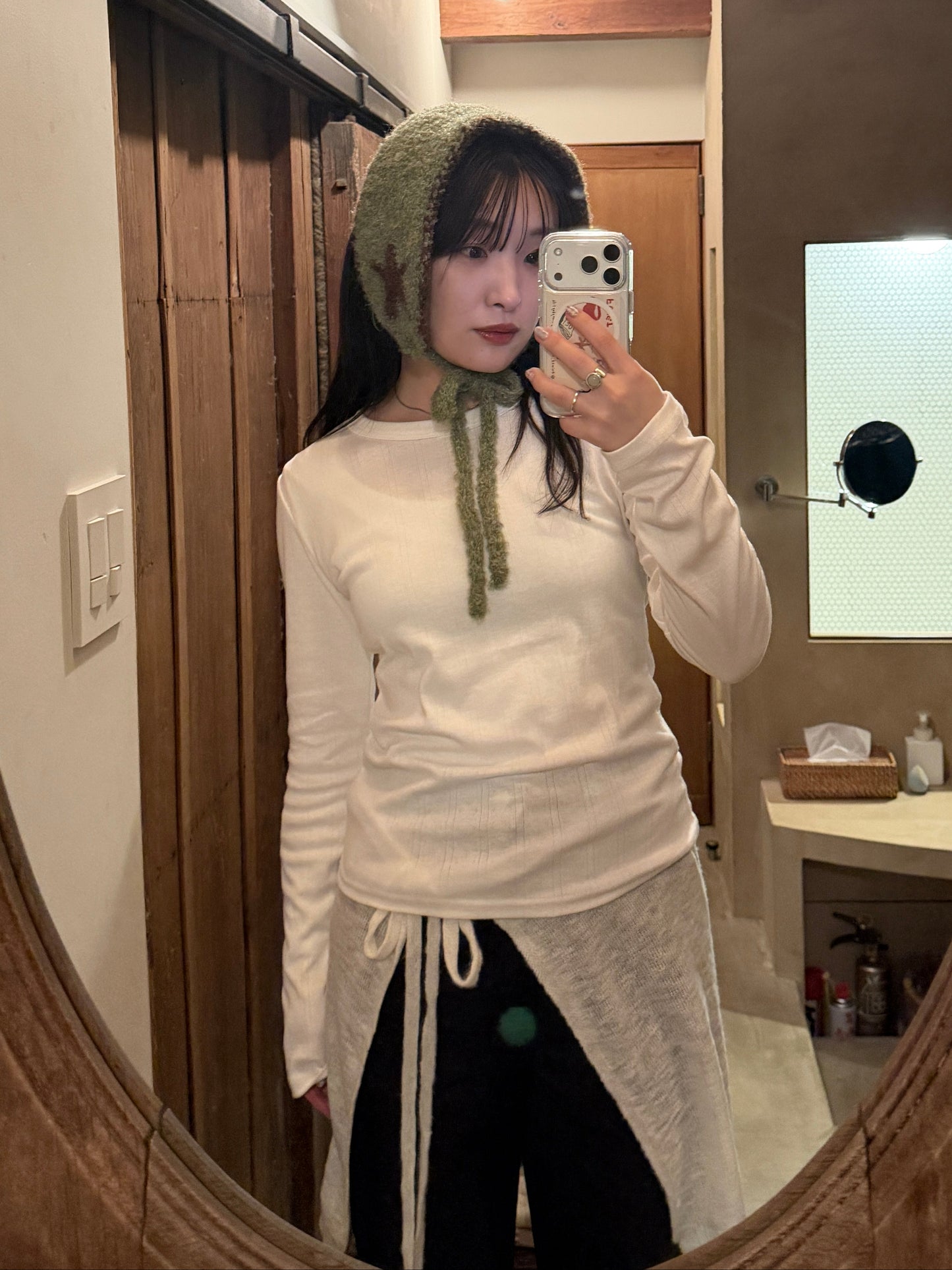 レイヤードニットスカート DPB78240