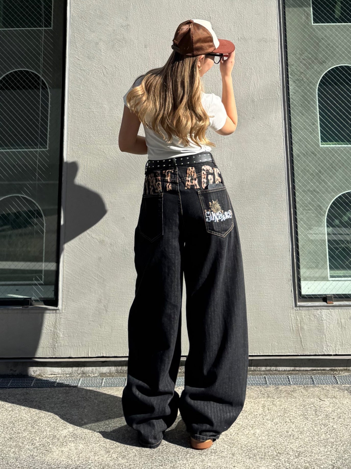バックロゴストライプワイドパンツ DPB73629