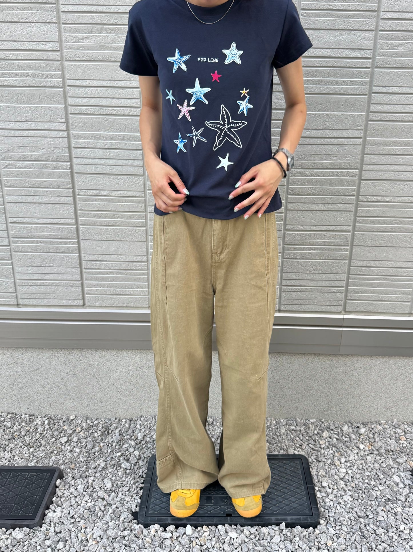 スターデザインTシャツ DPC07018