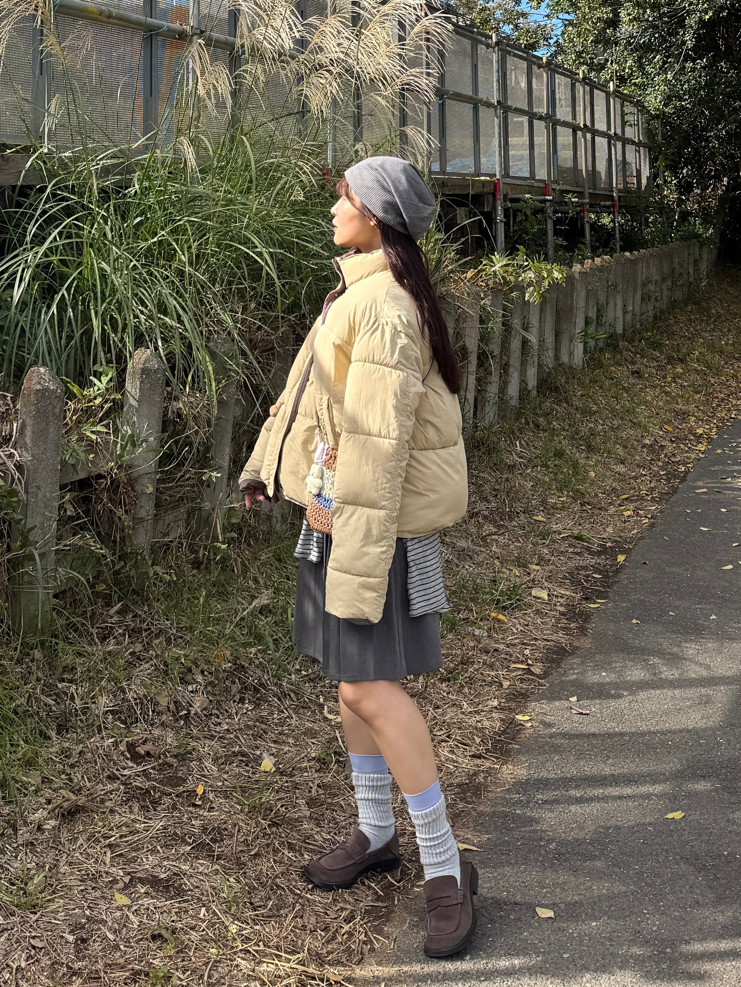 バイカラー中綿ジャケット DPB78220