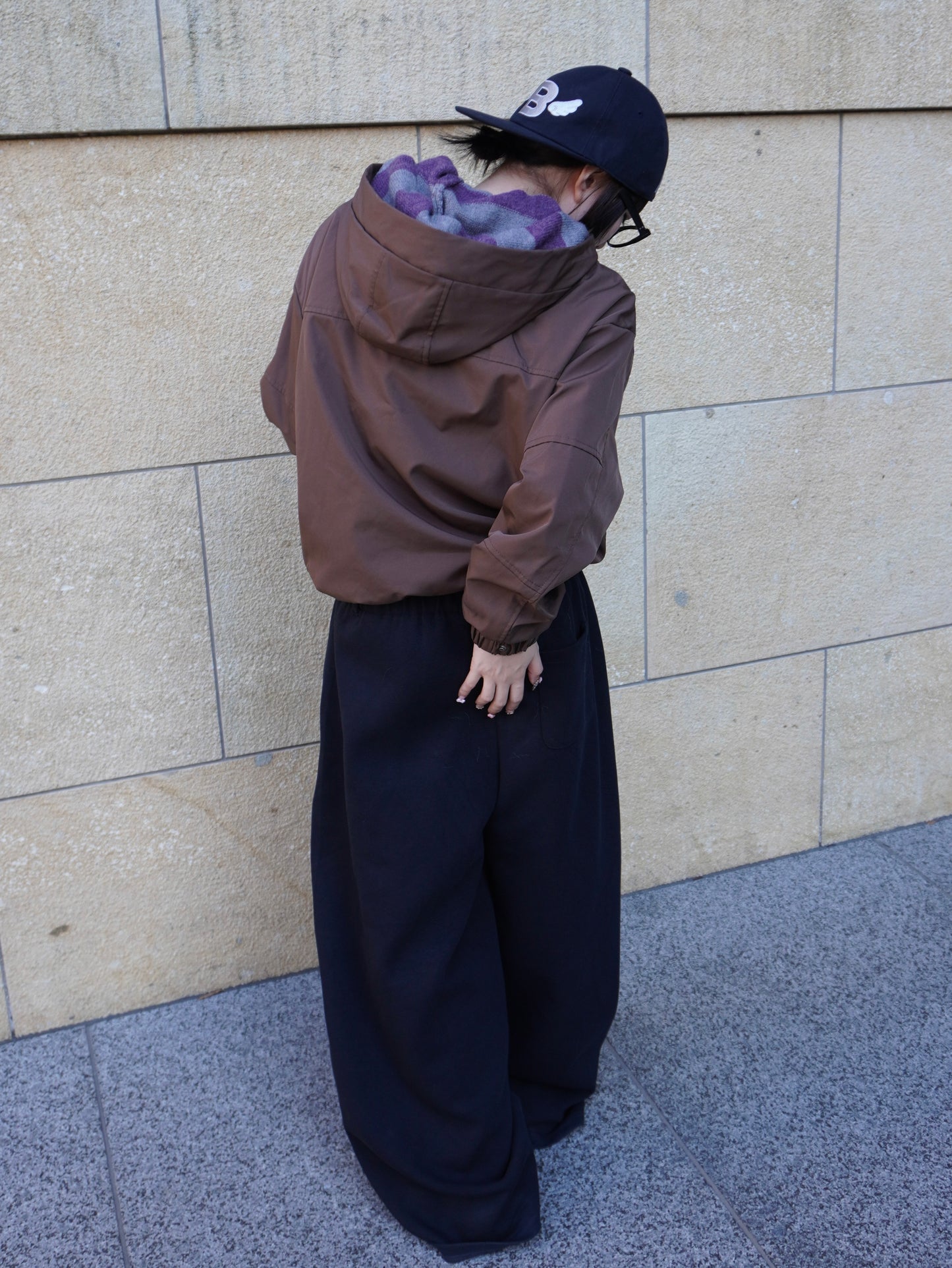 ニットベルトバルーンスウェットパンツ DPB85360