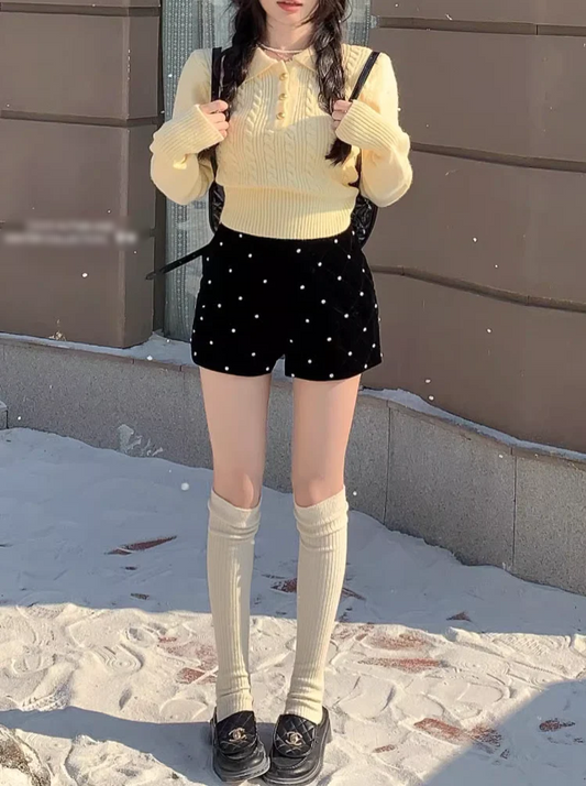 ビジューショートパンツ CPA42271