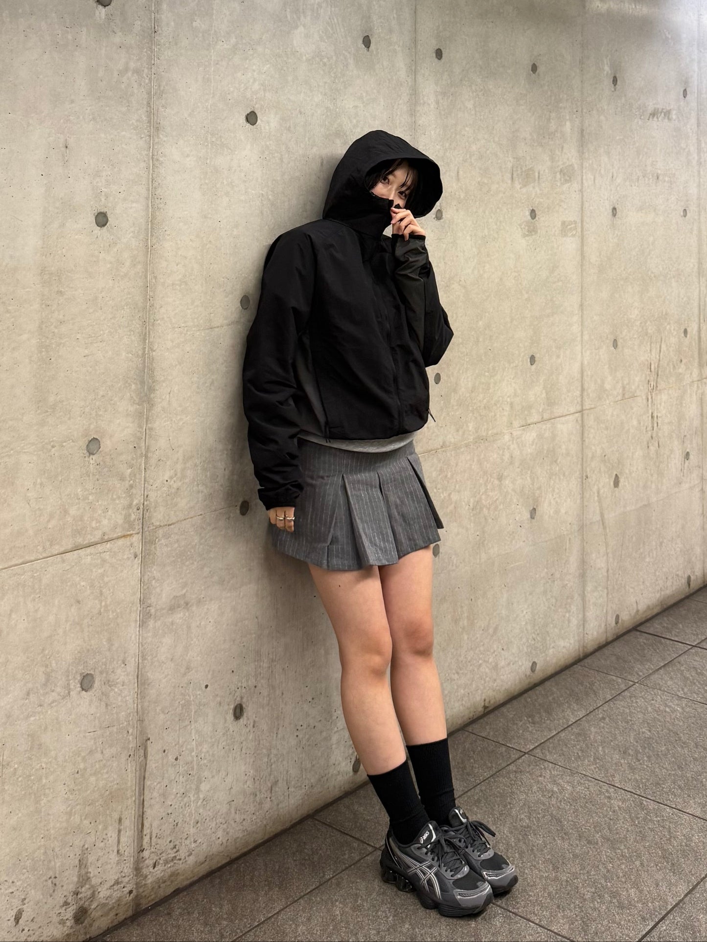 ストライププリーツスカート DPB93079