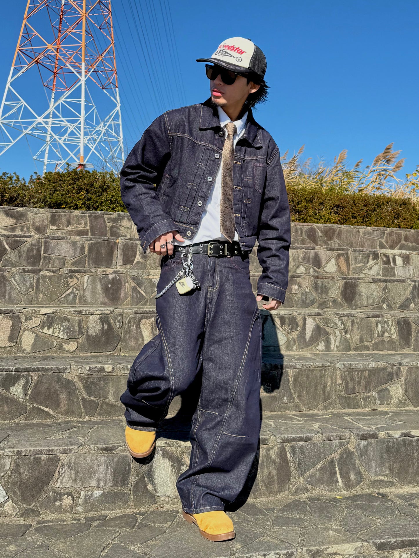 セットアップステッチデニムジャケット DPB90152