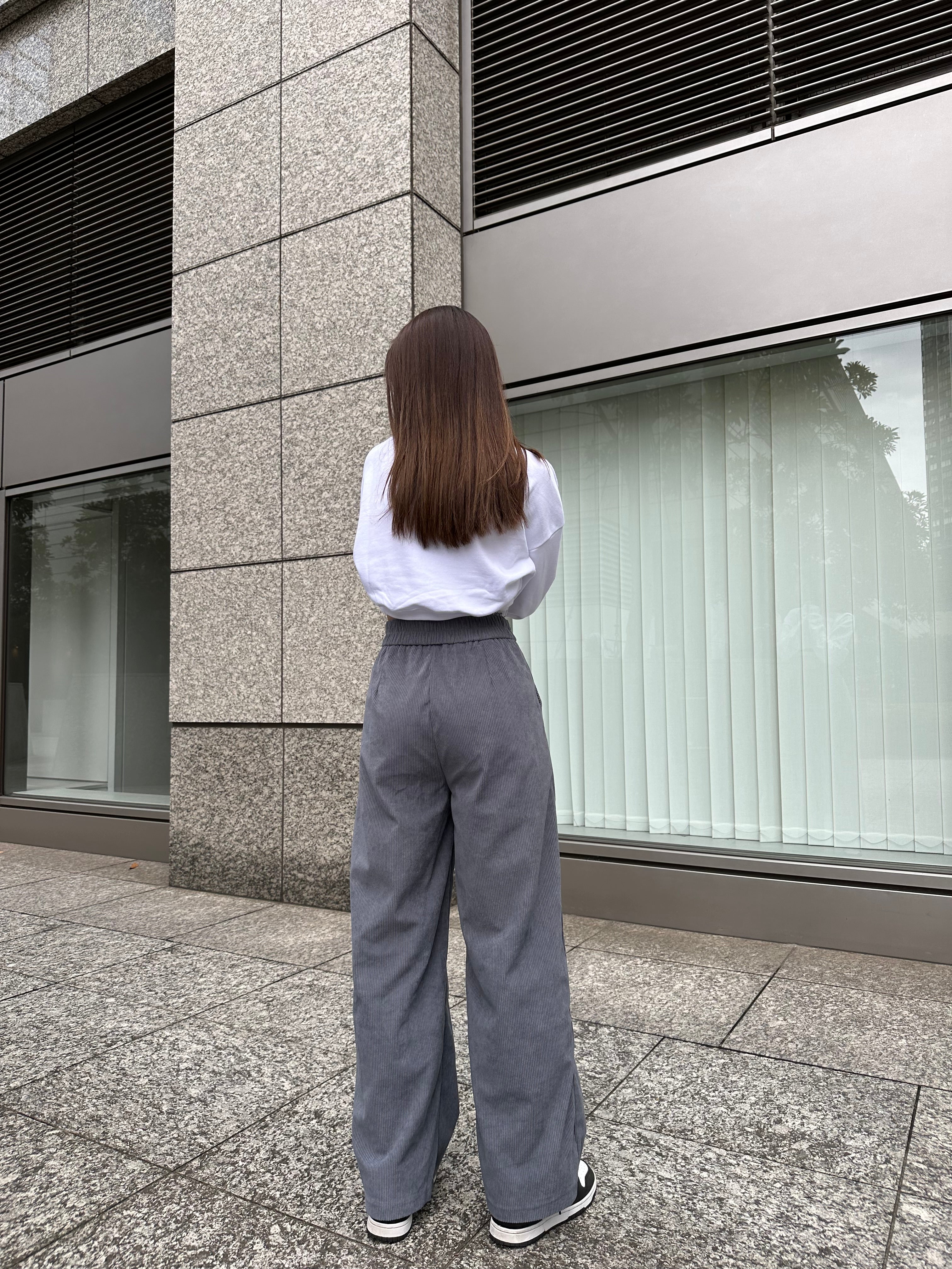 【国際ブランド】 グレーコーデュロイパンツ DPA30275 – CRAMMY パンツ
