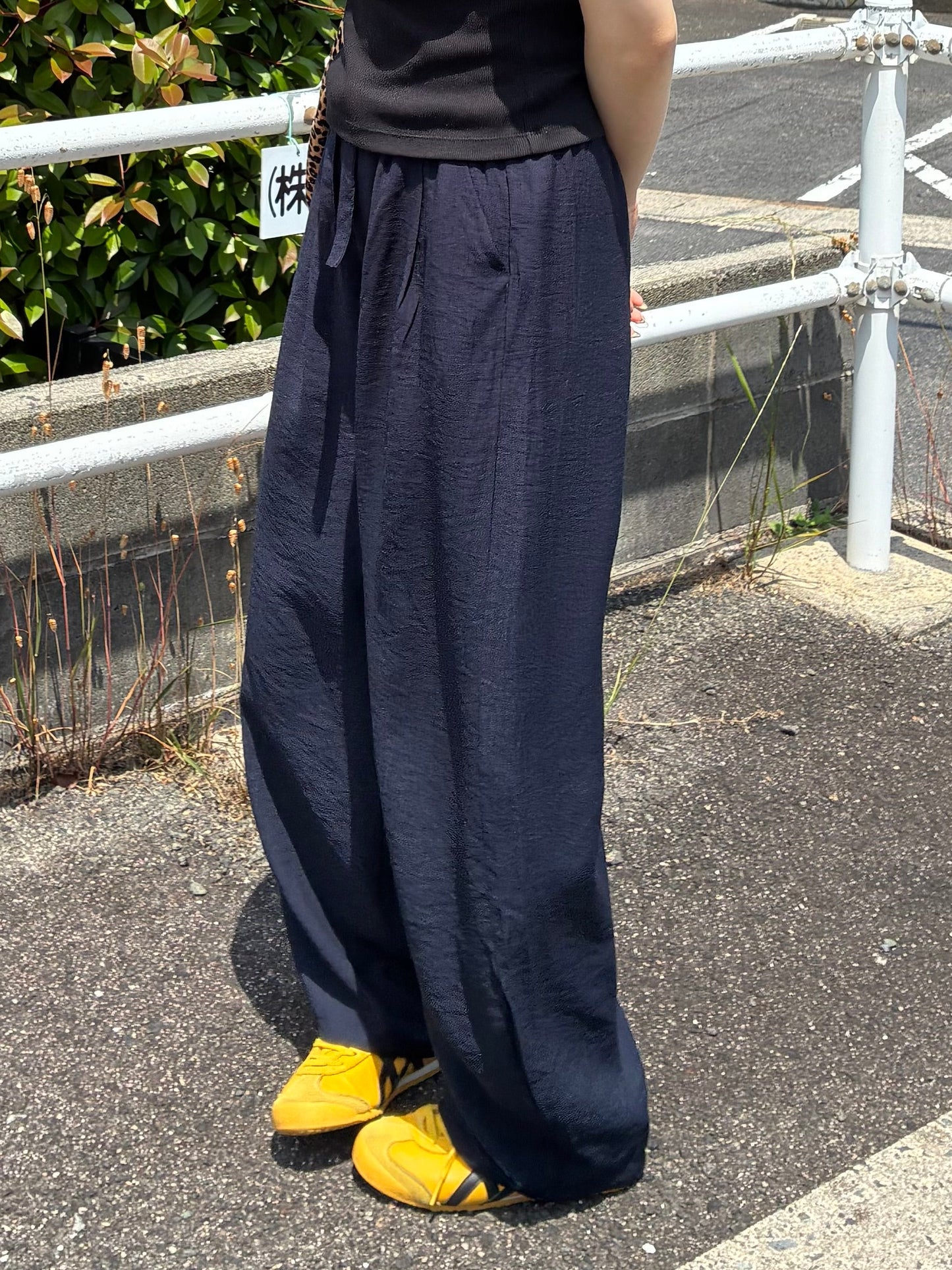 ネイビーワイドパンツ DPA61479