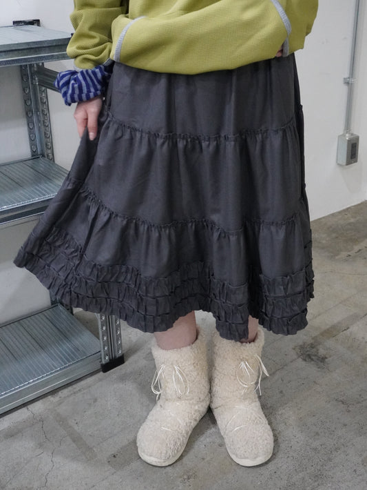 ボリュームティアードフリルスカート DPB85490