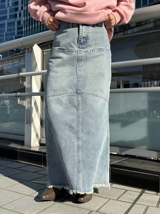 デニムロングスカート DPA14408