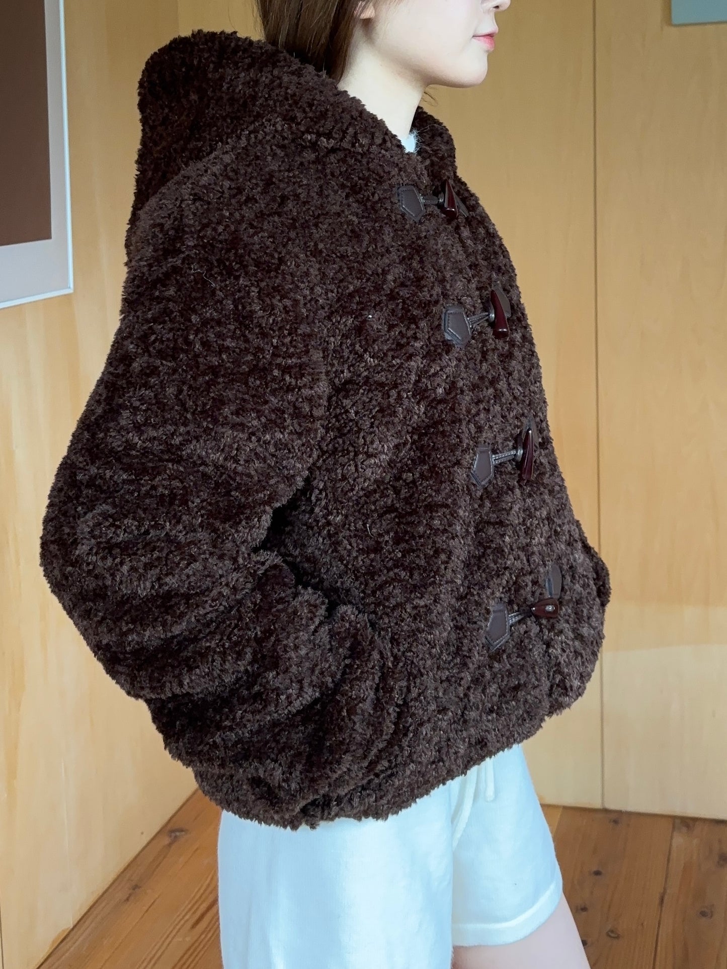 ダークブラウンコート DPB88138