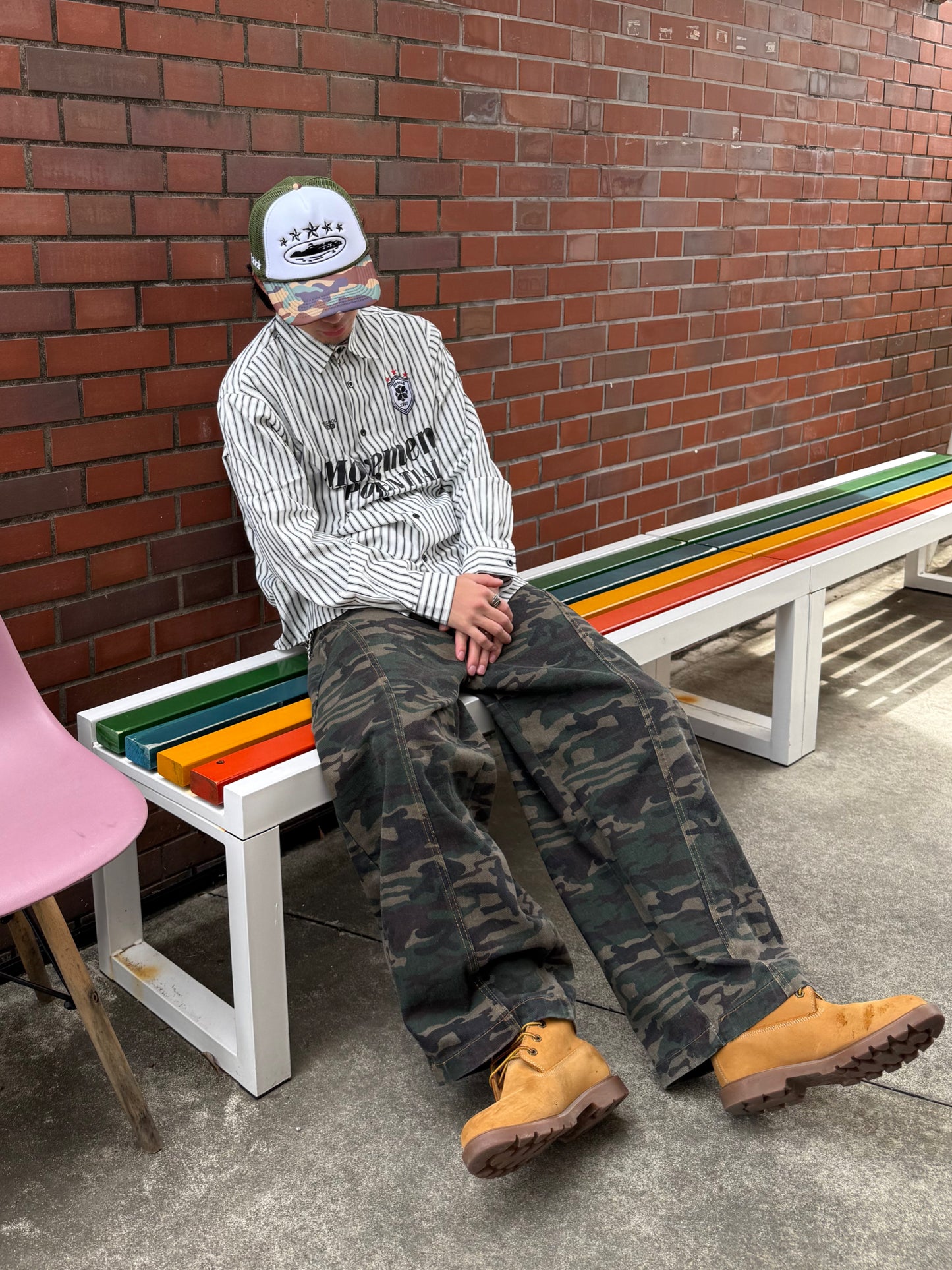 ストリートボーダーシャツ DPB90159