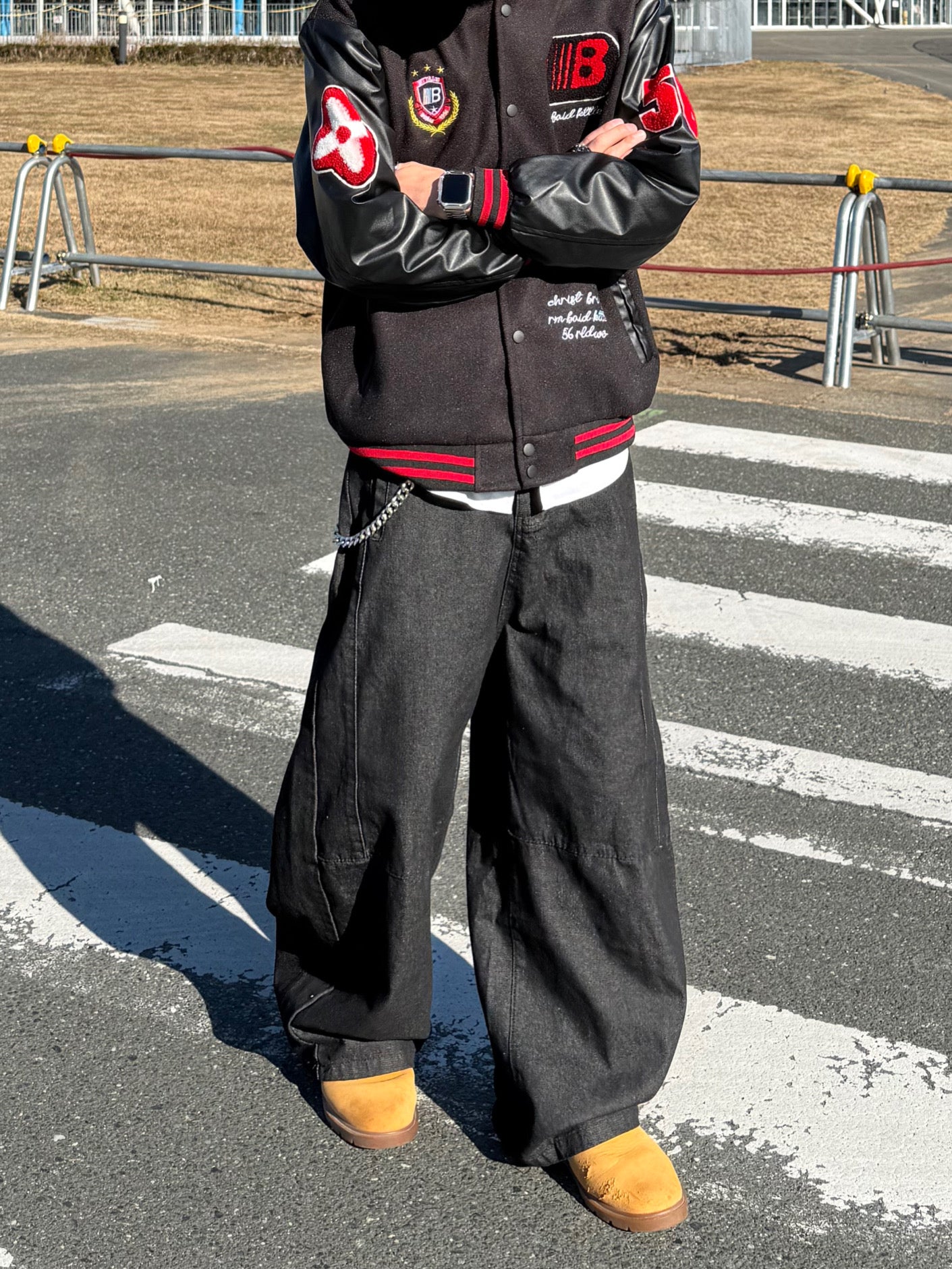 ストリートワイドデニムパンツ DPB90157