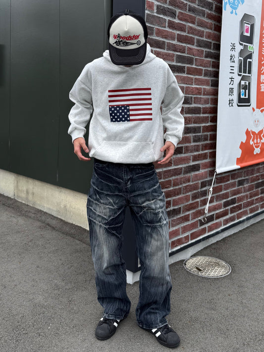 ライン加工デニムパンツ DPB90186