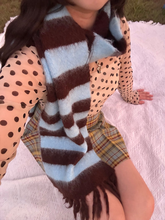 ボーダーマフラー DPB95018