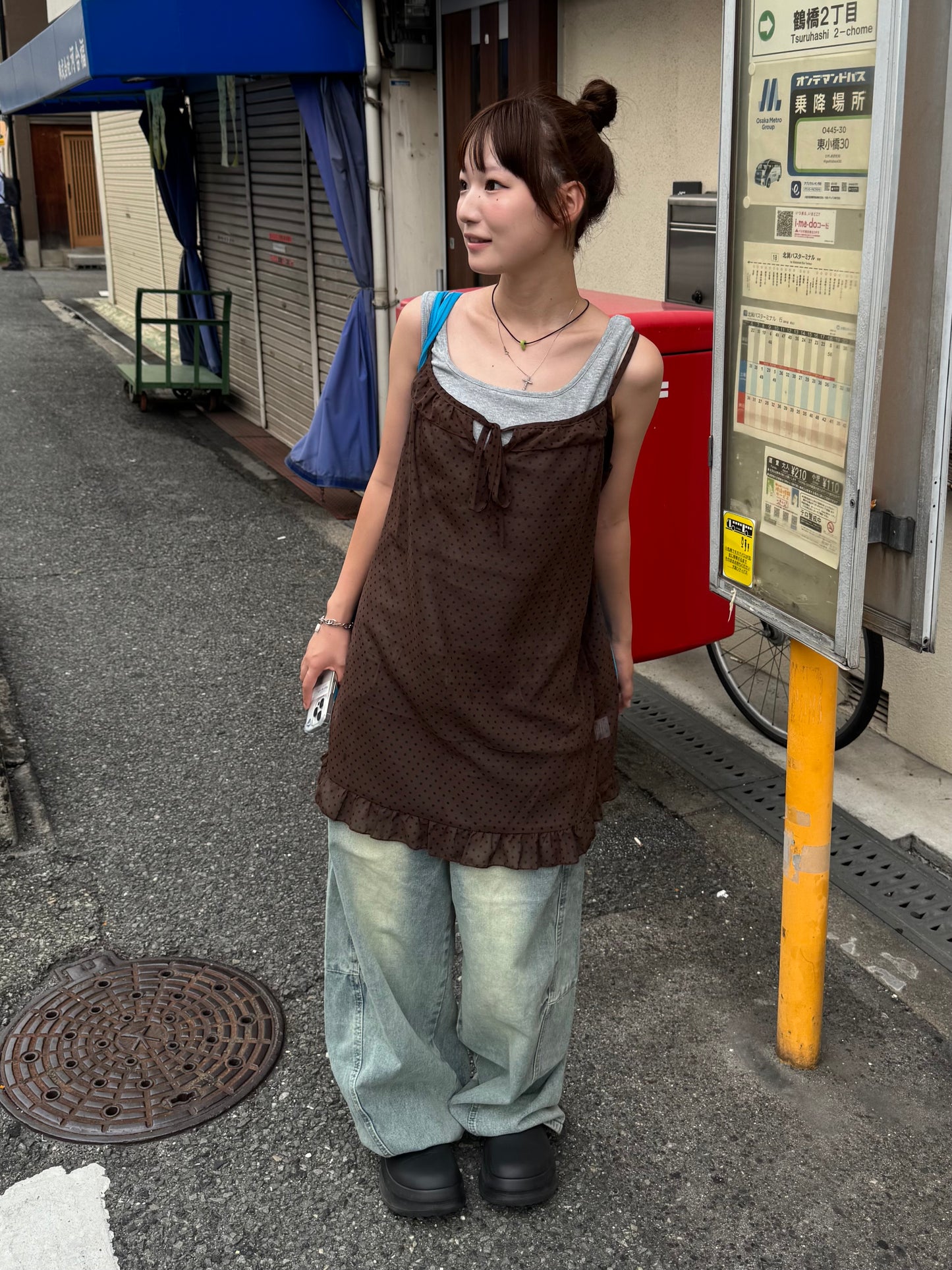 ウォッシュバルーンデニムパンツ DPB85274
