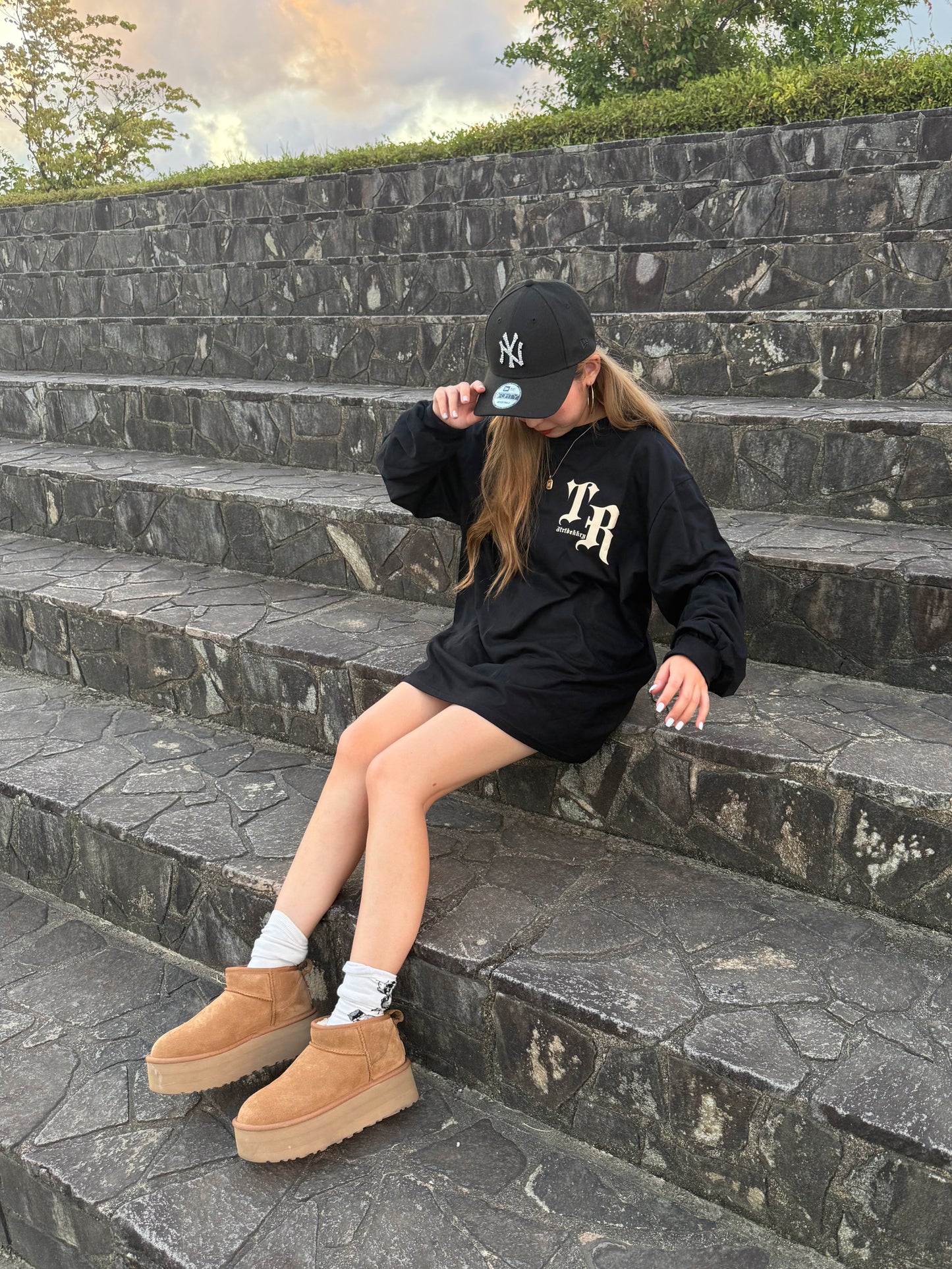 ストリートロゴロングスリーブTシャツ DPB73364