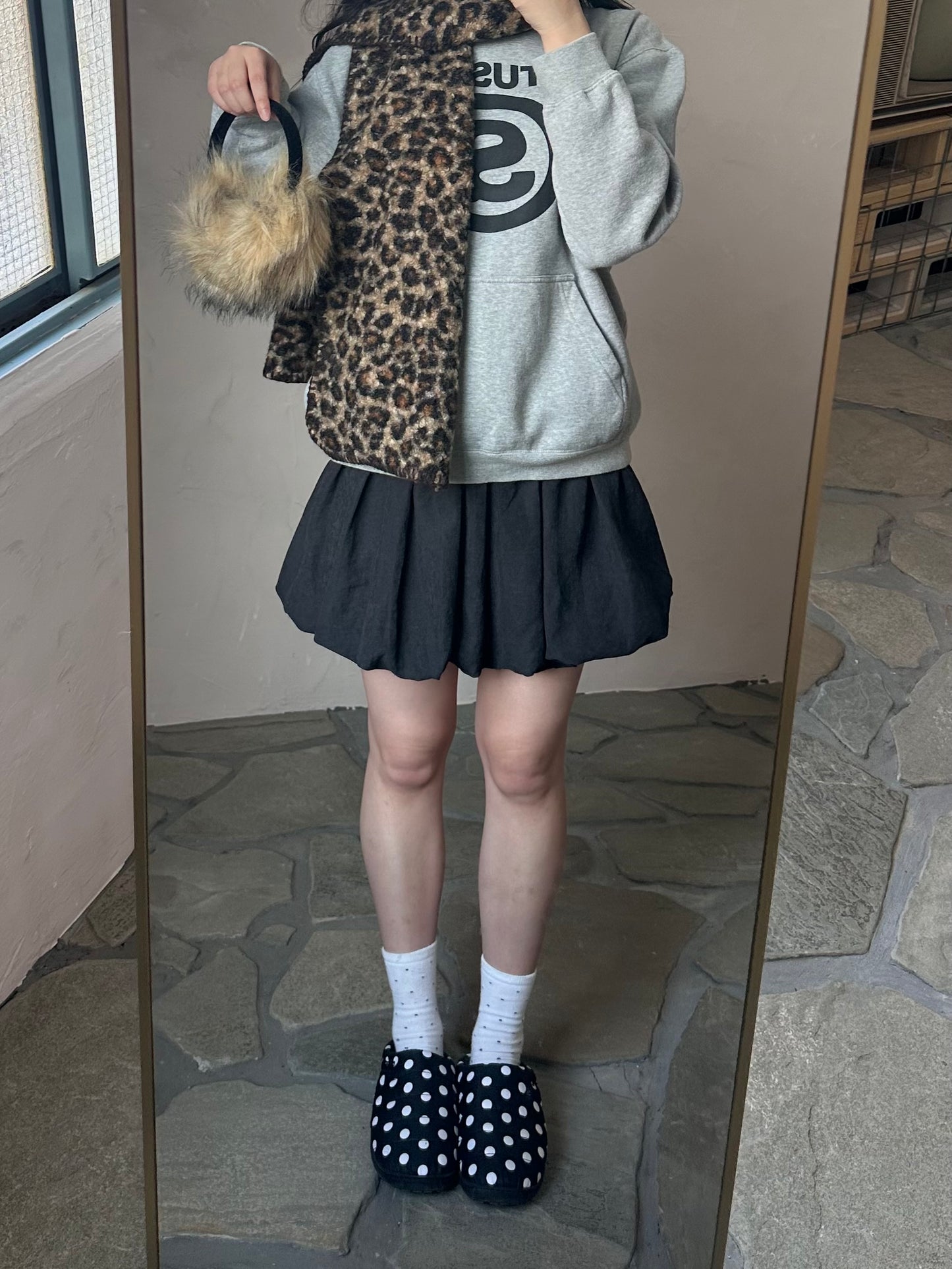 レオパードステッチマフラー DPB95058