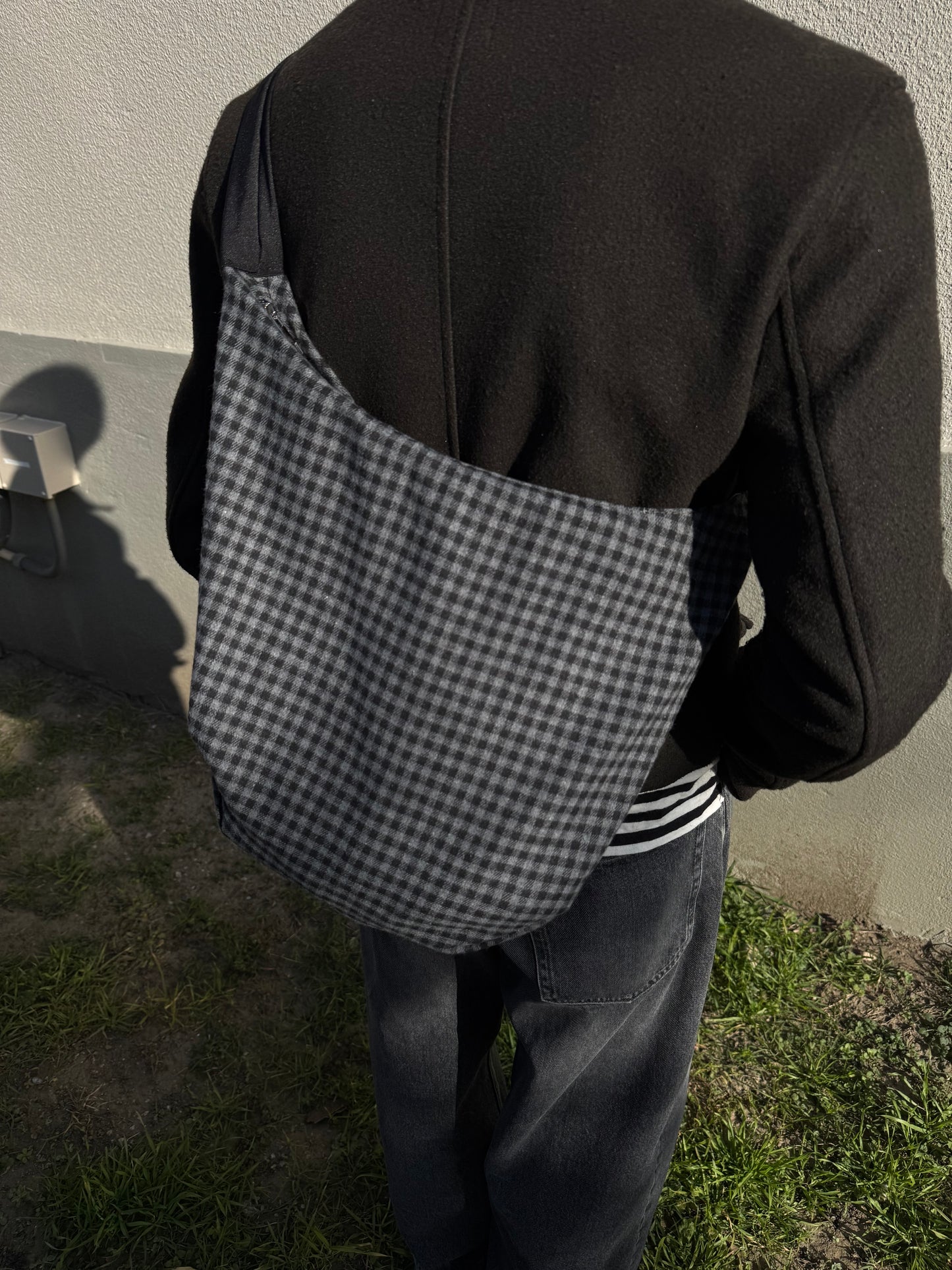 チェックトートバッグ DPB93092