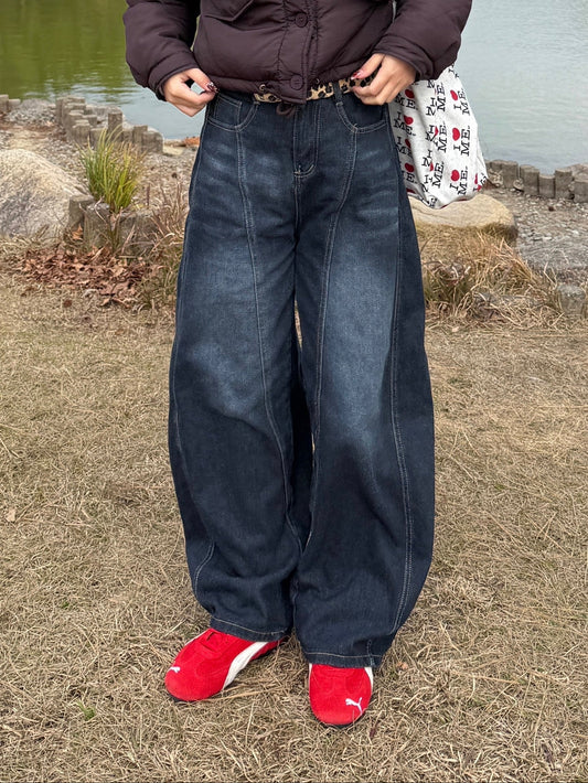 ロゴルーズワイドデニムパンツ DPC01032