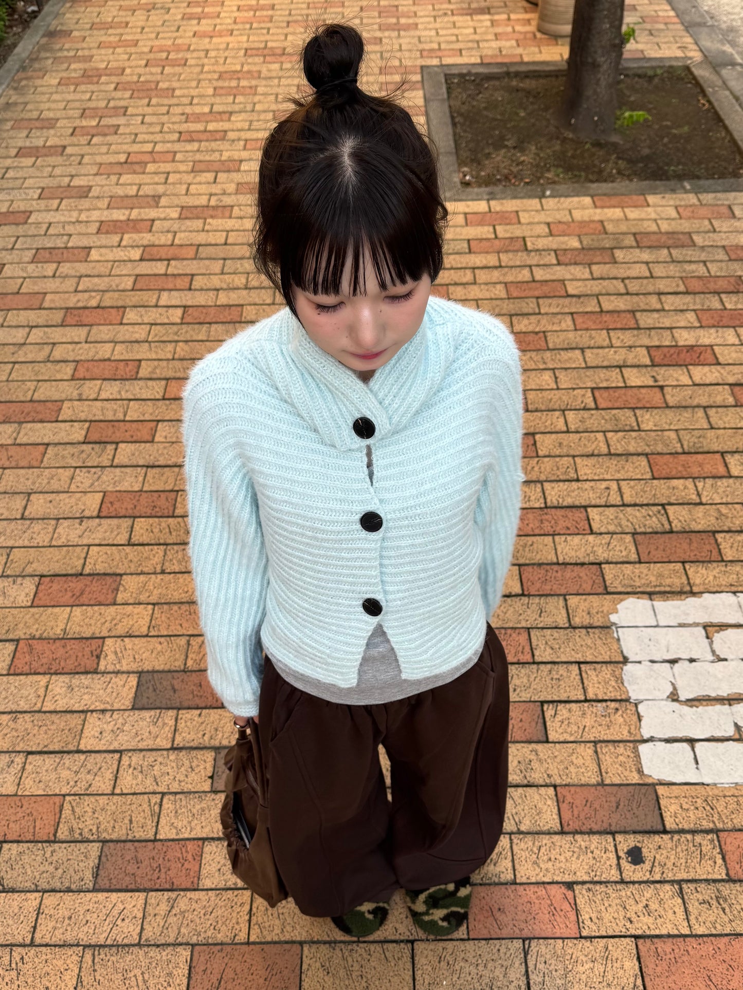 ニットベルトバルーンスウェットパンツ DPB85360