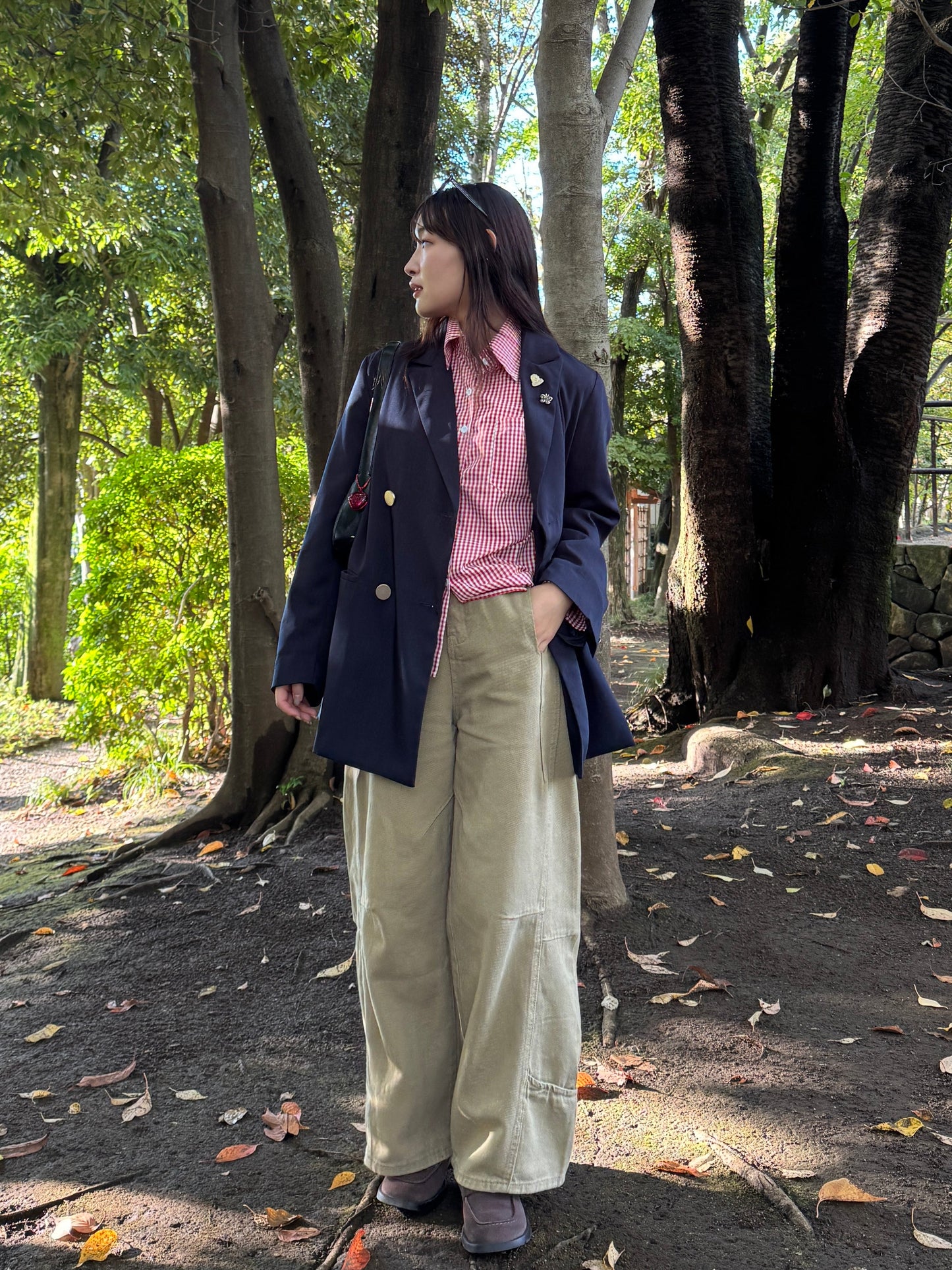 チェックワイドシャツ DPB78194